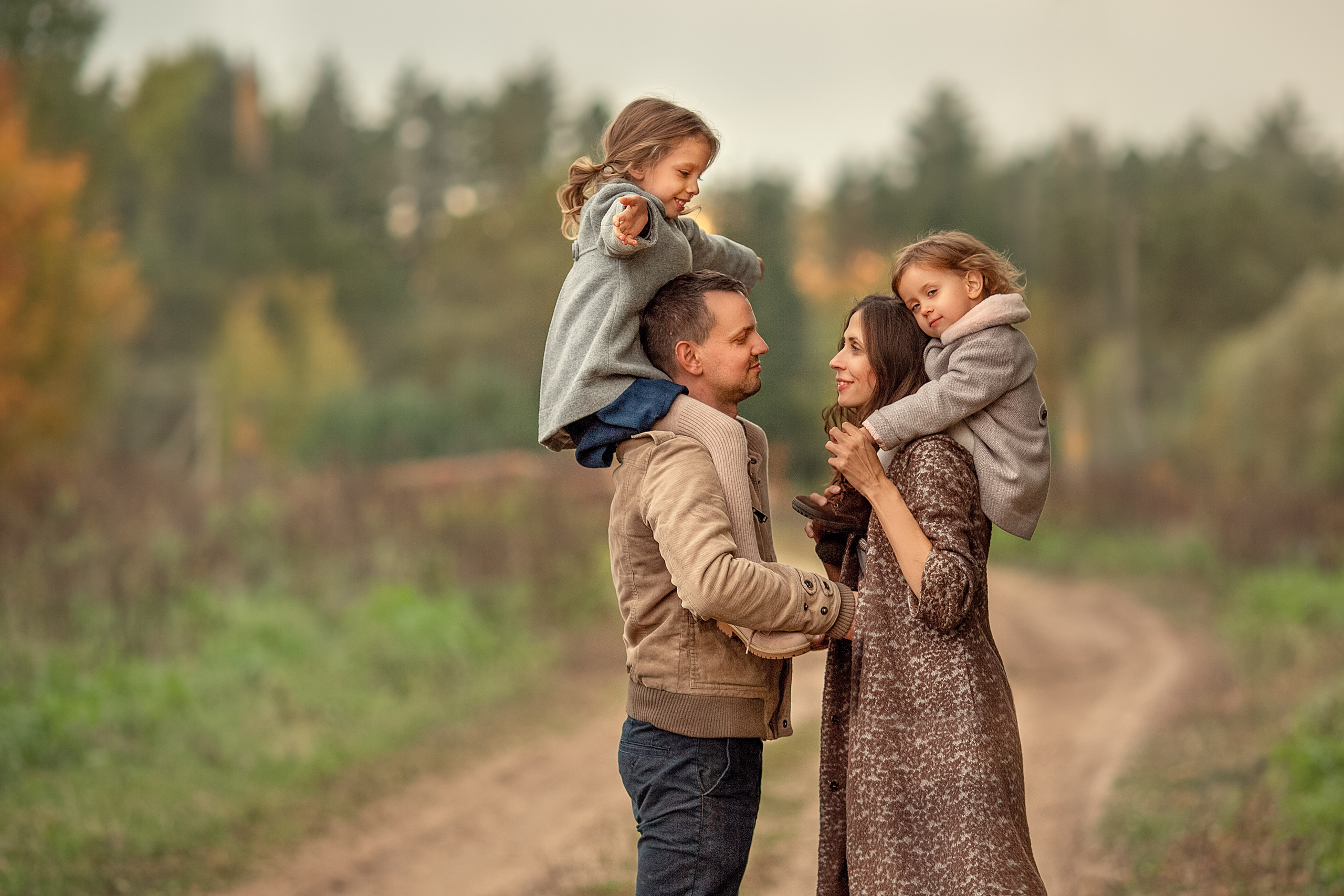 Семья. Семейный и детский фотограф в Варшаве Мила Бобровская