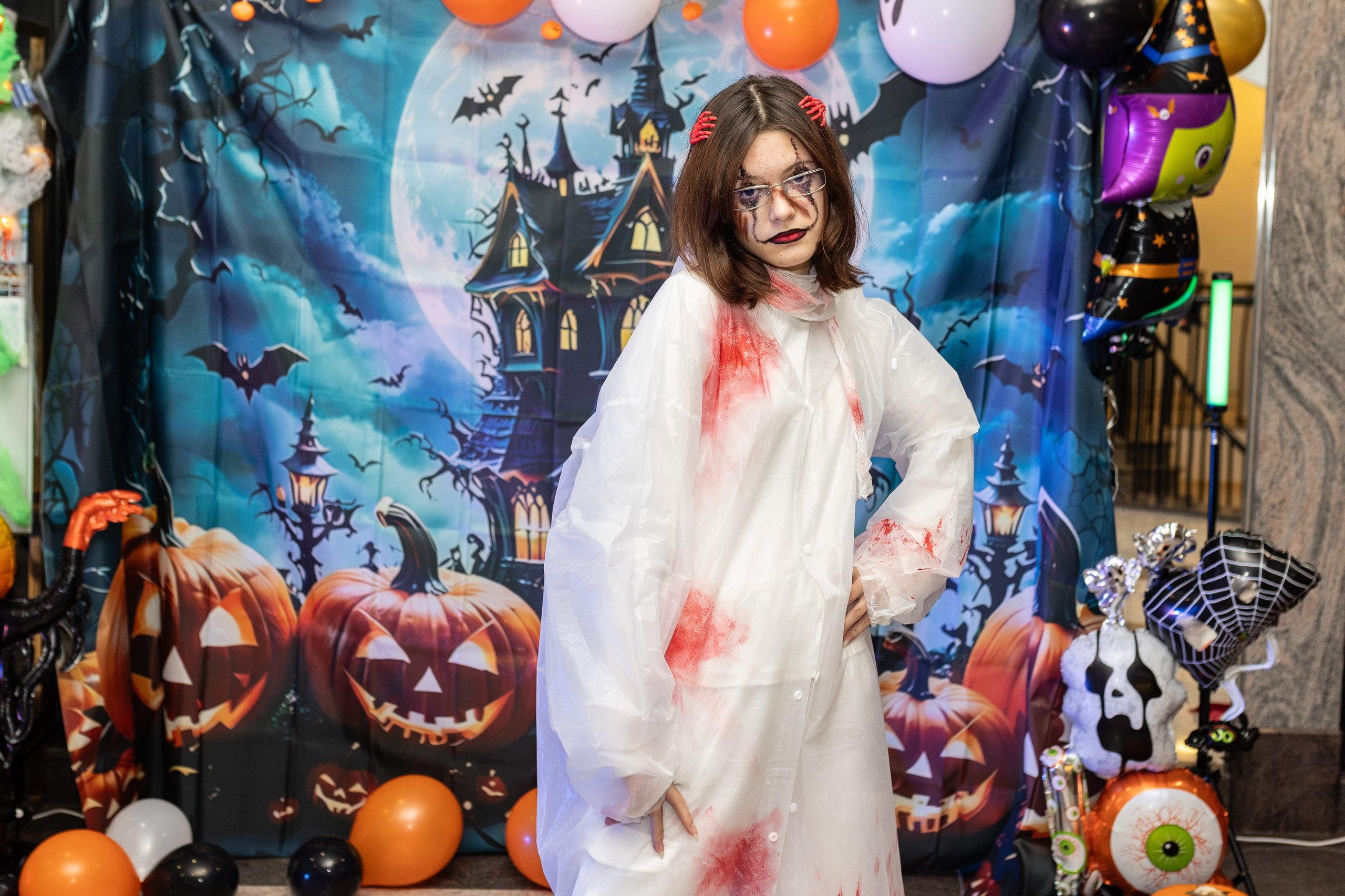 Leo dance studio Helloween 2025. Семейный и детский фотограф в Варшаве Мила Бобровская