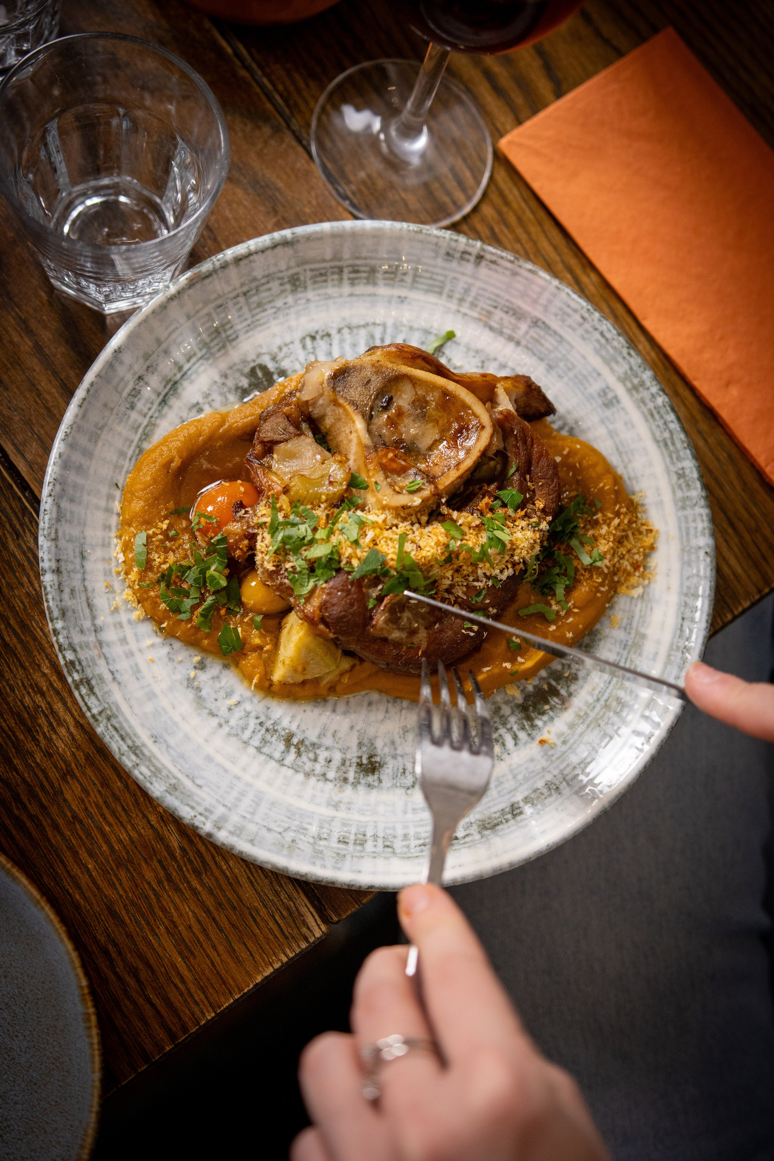 Italian Restaurant. Photographer in Gothenburg Aleksandra Stroganova