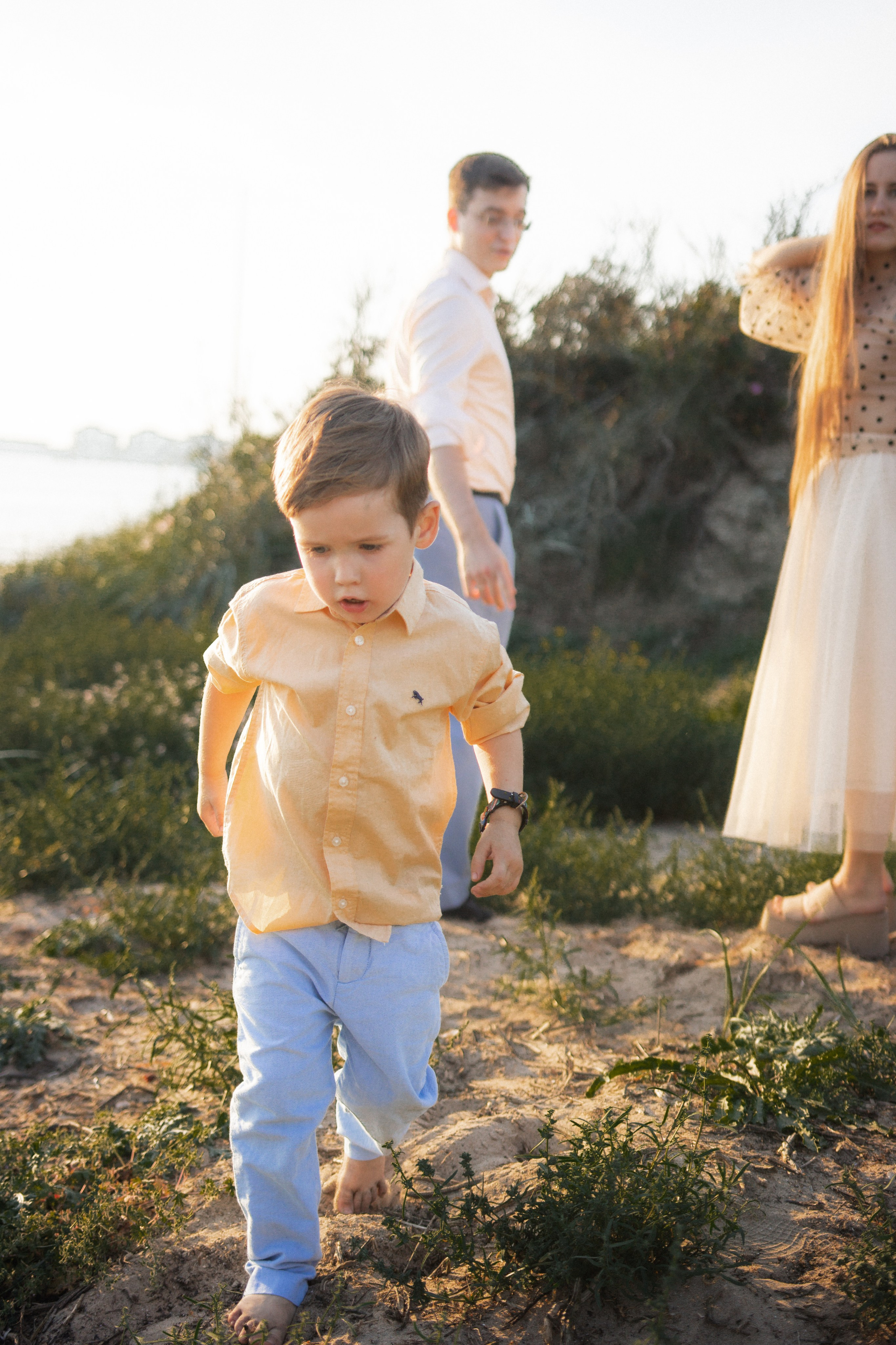 Warm evening in Falkenberg. Photographer in Gothenburg Aleksandra Stroganova