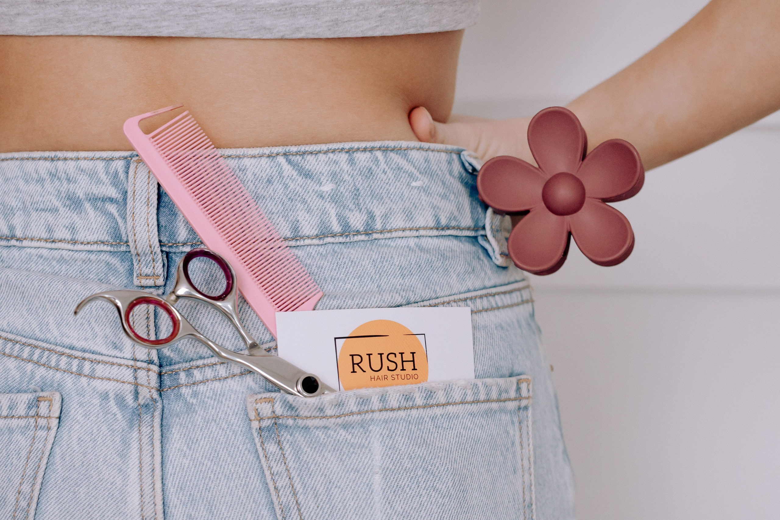 Brand photo for Hair Salon with business card