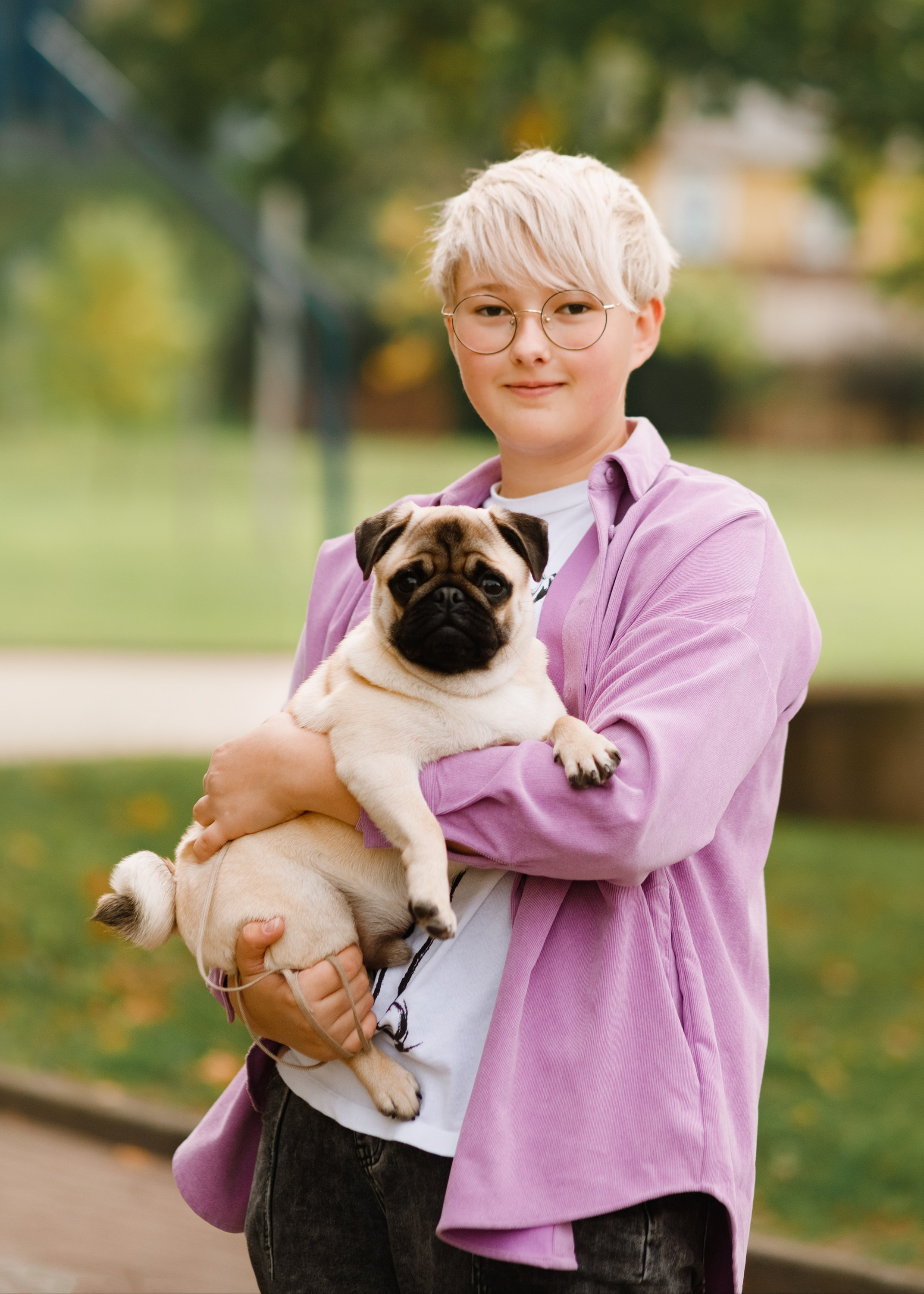Summer photo day for dog handler. Kaja | fotograf we Wrocławiu | ludzie i psy