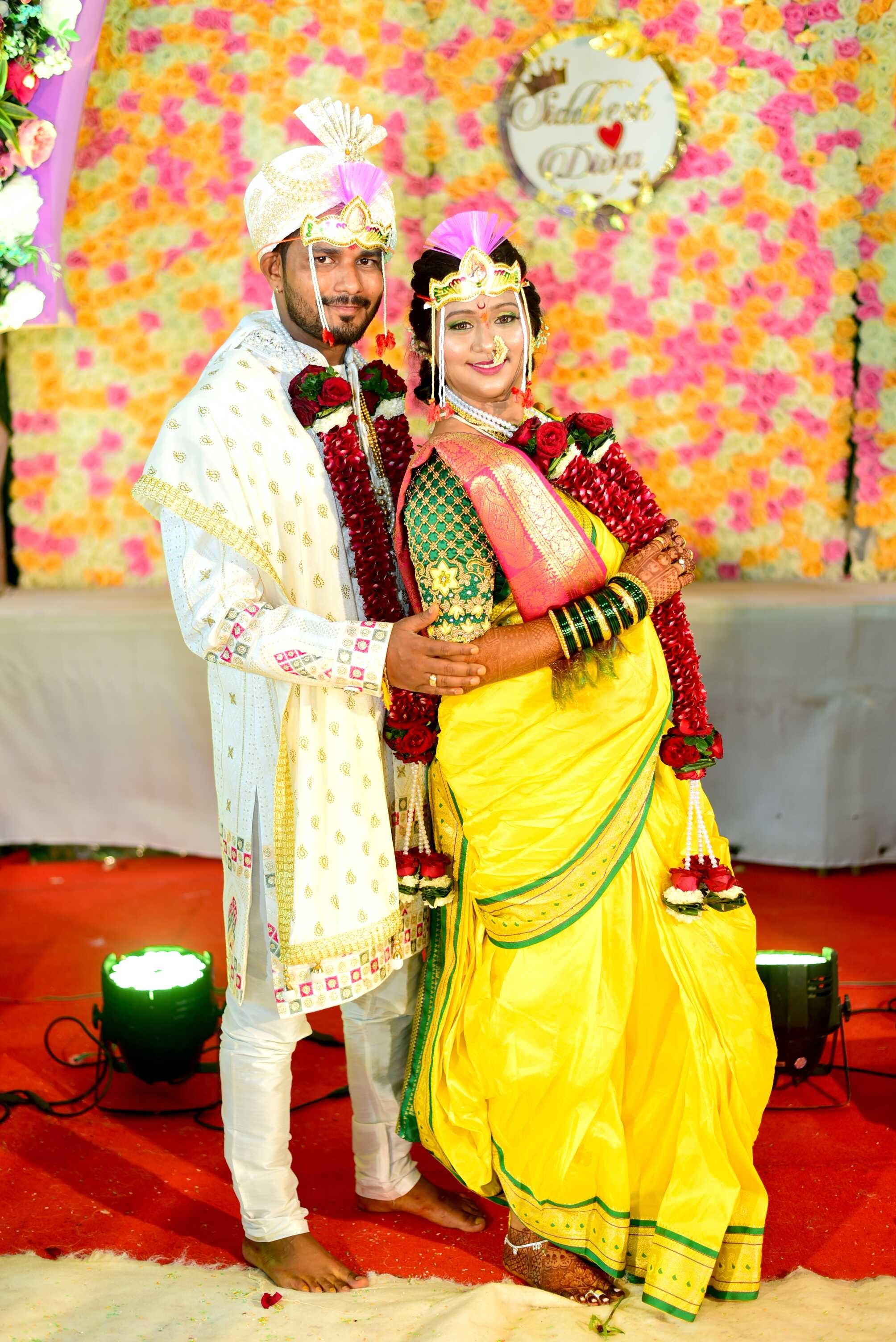 Divya weds Siddhesh. “Ajay Digital Photo Studio — Capturing Timeless Wedding Moments”