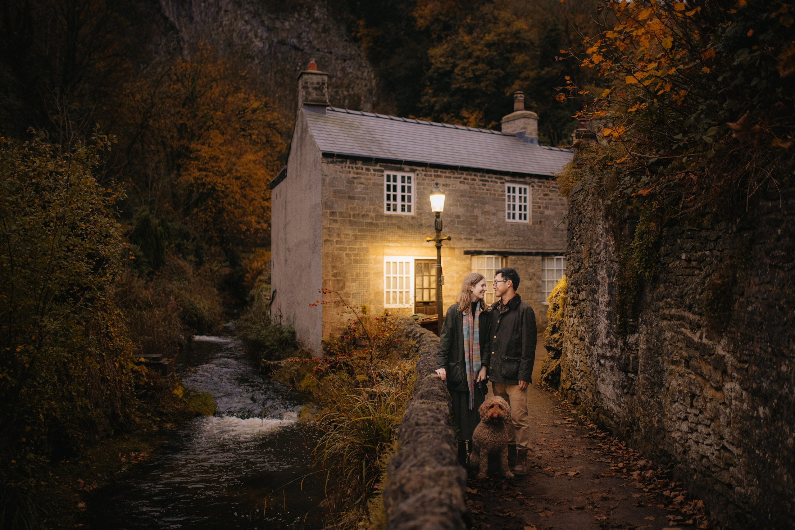 L & C in Peak District. Tania Gandrabur, photographer in West Midlands, England