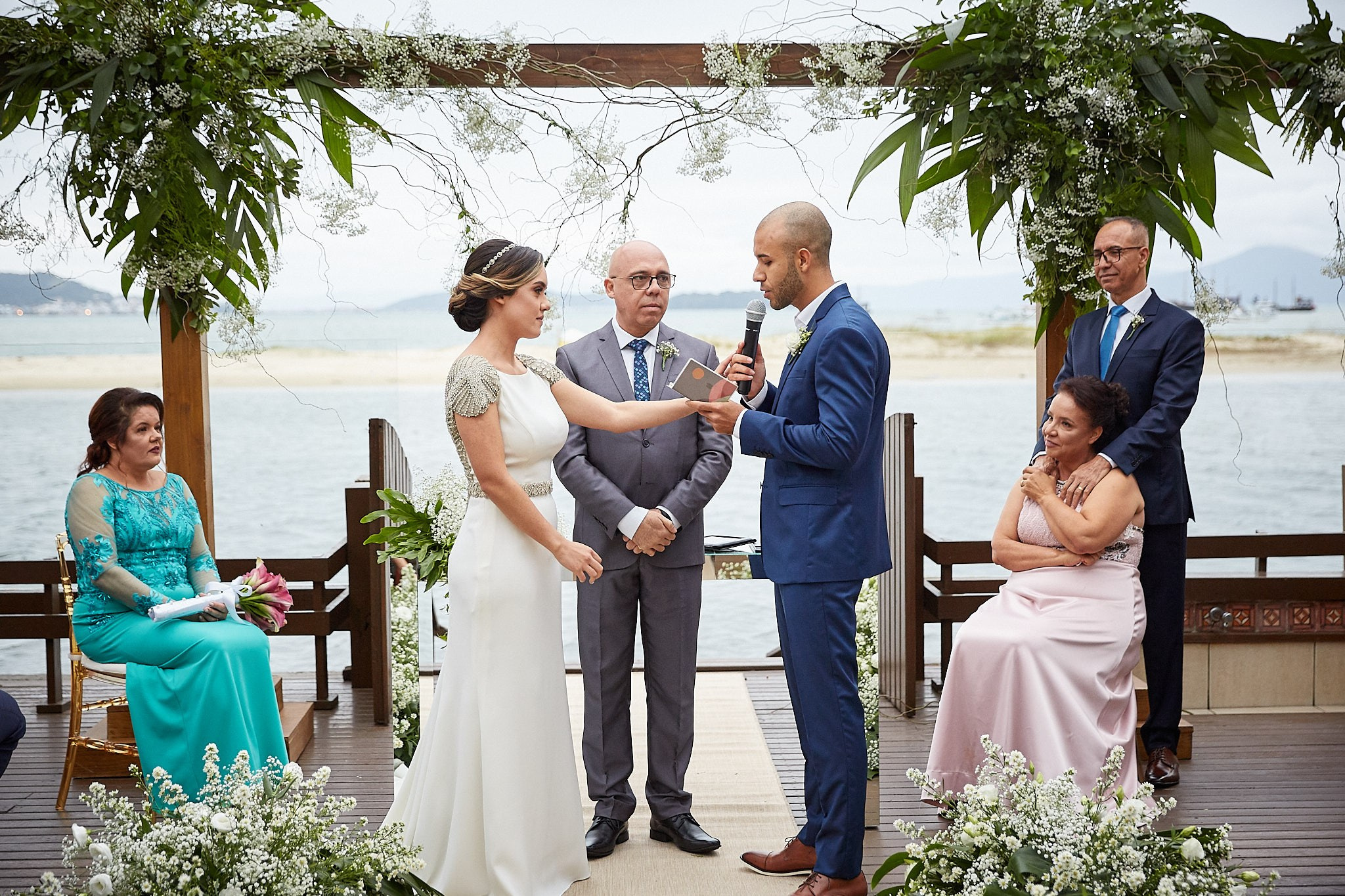 Casamento Larissa e Weslei. Fotógrafo de casamentos em Florianópolis