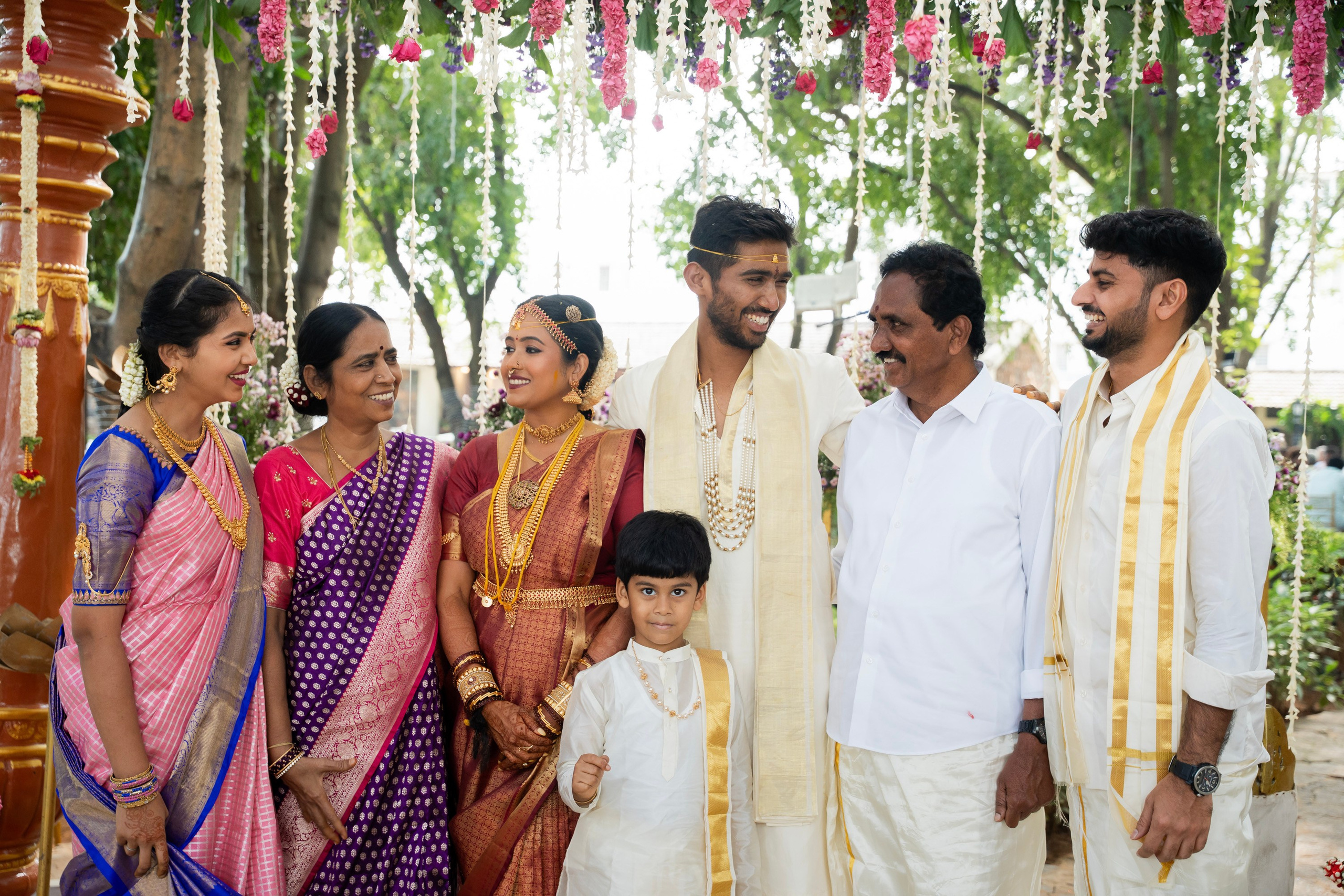 Samyuktha & Manoj, Tamil and Telugu Wedding at Angana Courtyard, Bangalore | Truly Yours