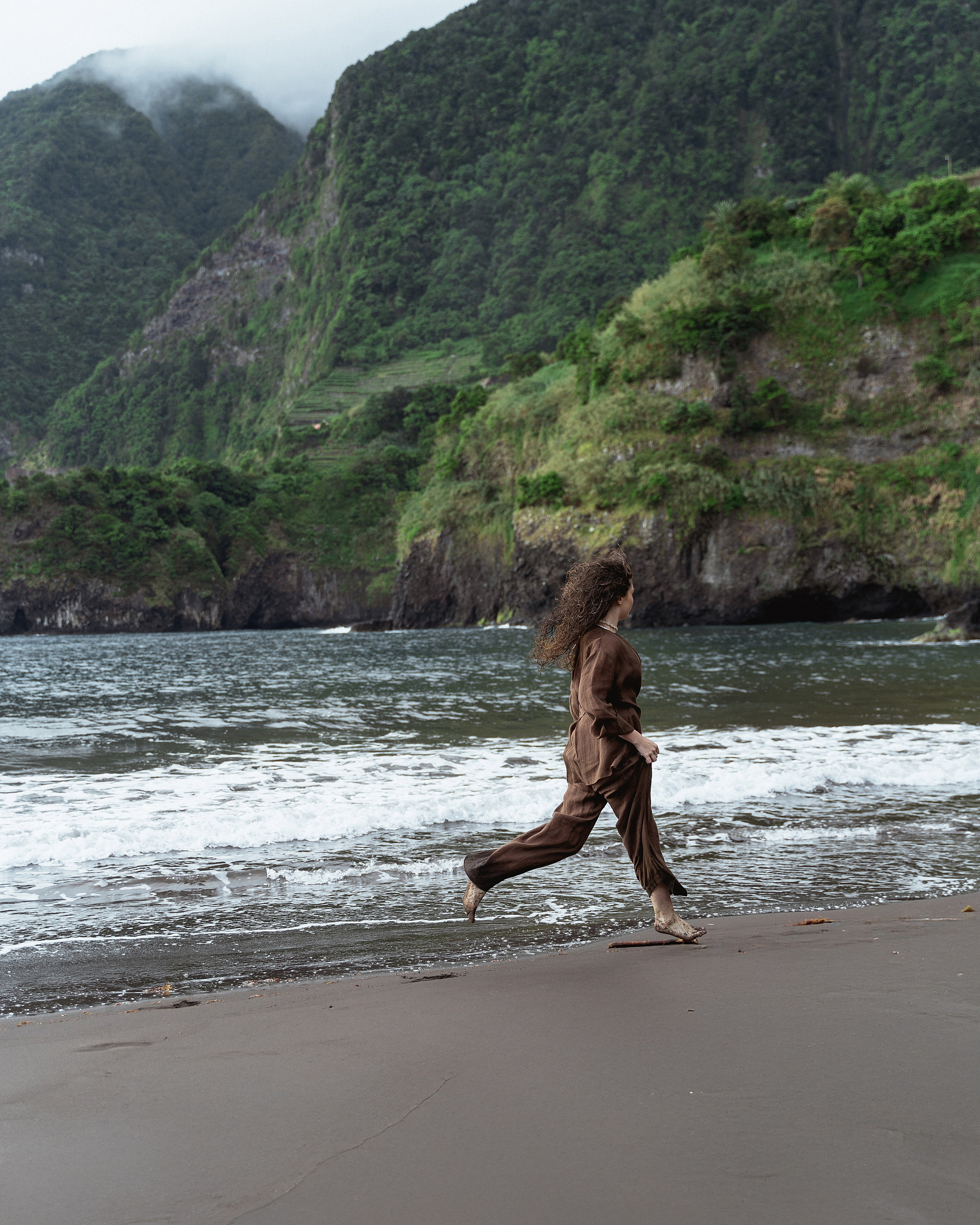 Misty Beach Portraits with Anita at Seixal | Madeira Photographer. Your photographer in Madeira