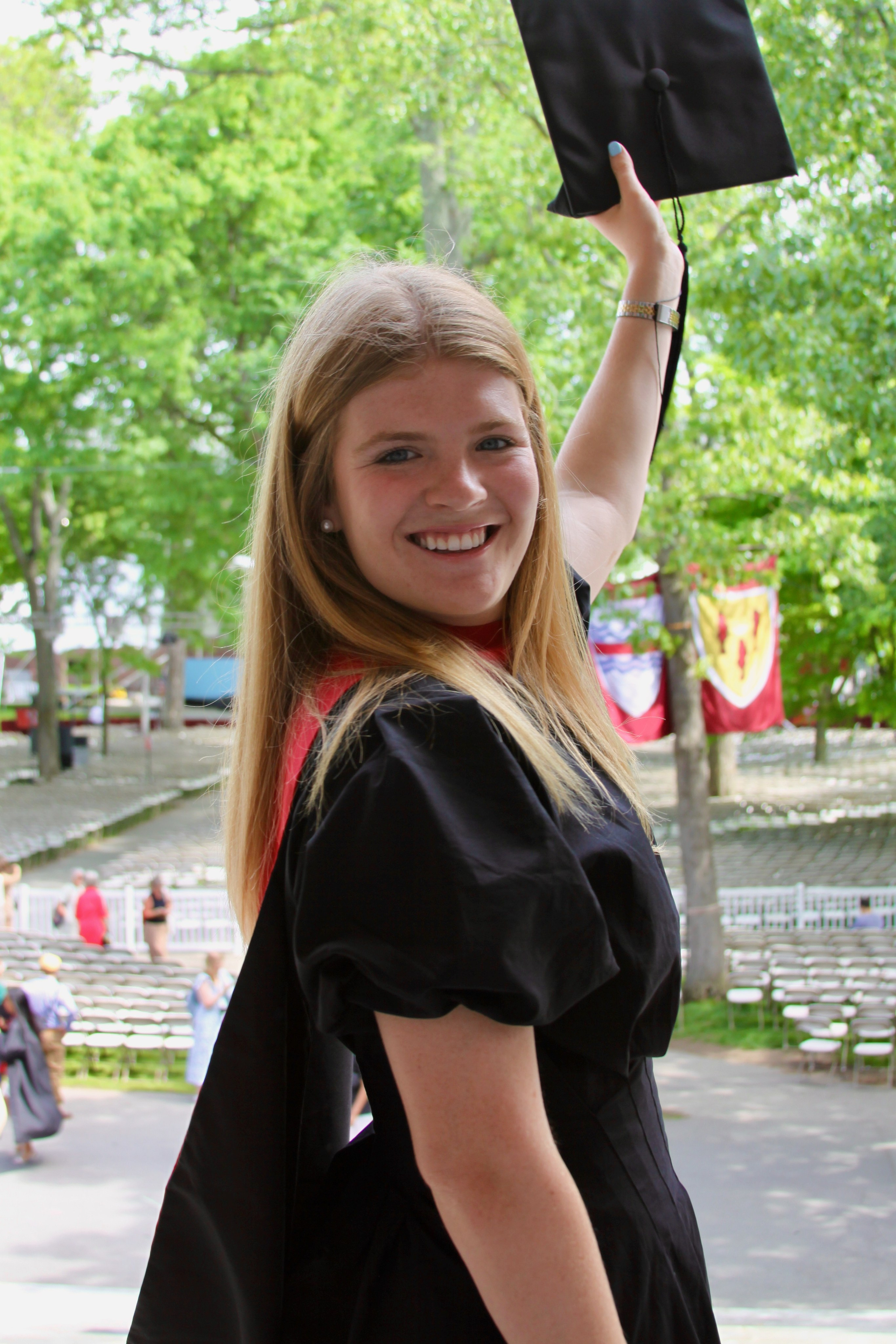 Masters graduation with Talia (group shoot). Kelly Sang, graduation and portrait photographer in Boston