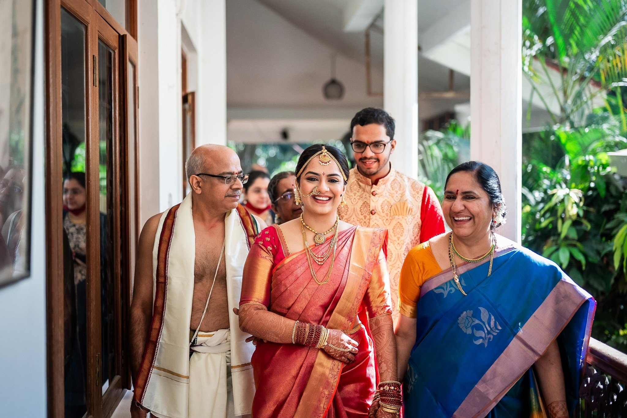Telugu + Punjabi Fusion Wedding at Le Roma Gardenia resort, Bangalore, India