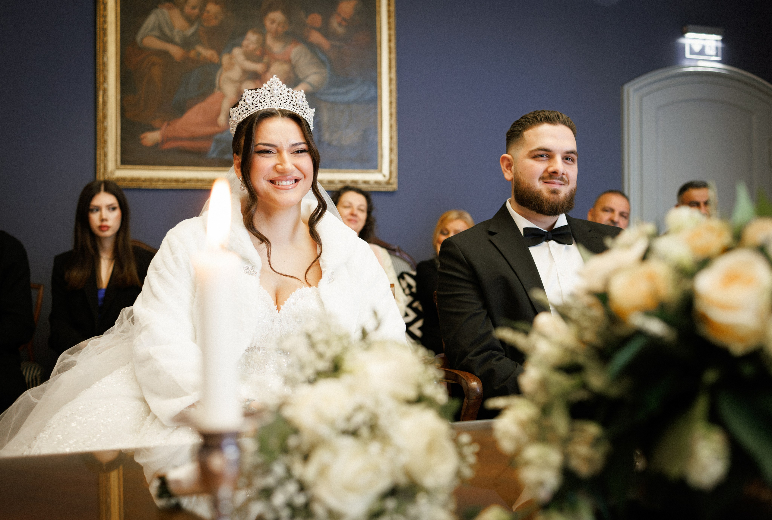Winterhochzeit im Schloss Ahrensburg | Märchenhafte Romantik in Schleswig-Holstein. Hochzeitsfotograf und Hochzeitsvideograf aus Hamburg | Roka21Film