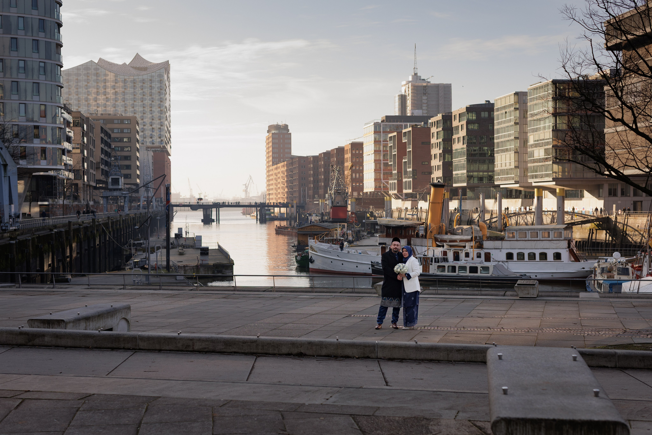 Hochzeitsfotografie in der Zentralmoschee Hamburg | Interkulturelle Harmonie & Architektonische Schönheit. Hochzeitsfotograf und Hochzeitsvideograf aus Hamburg | Roka21Film