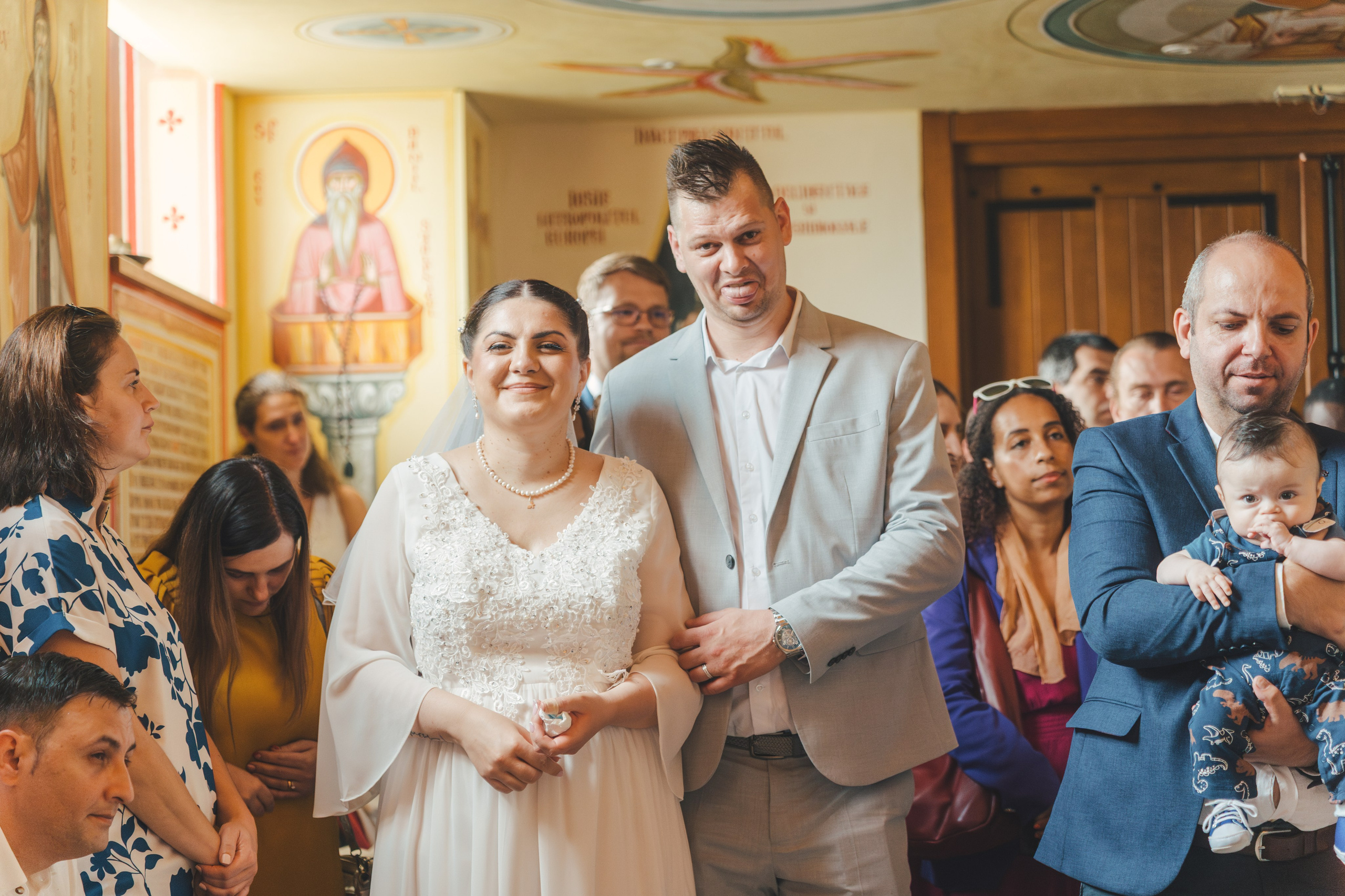 Théo Andrei`s Christening