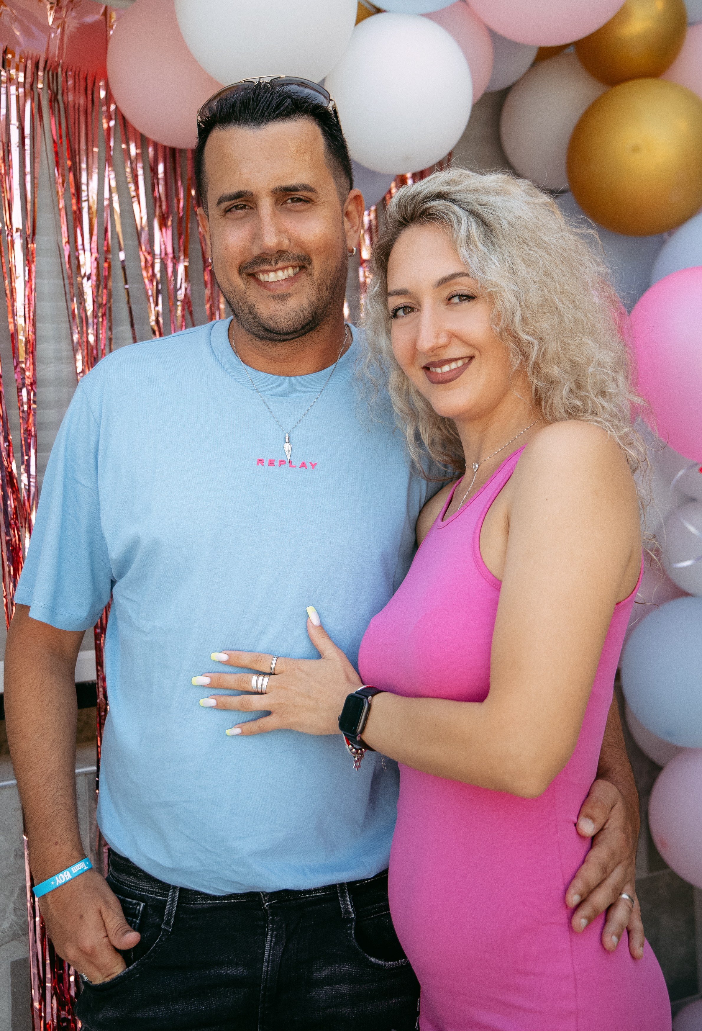 Gender Party for Alina and Michael. Home