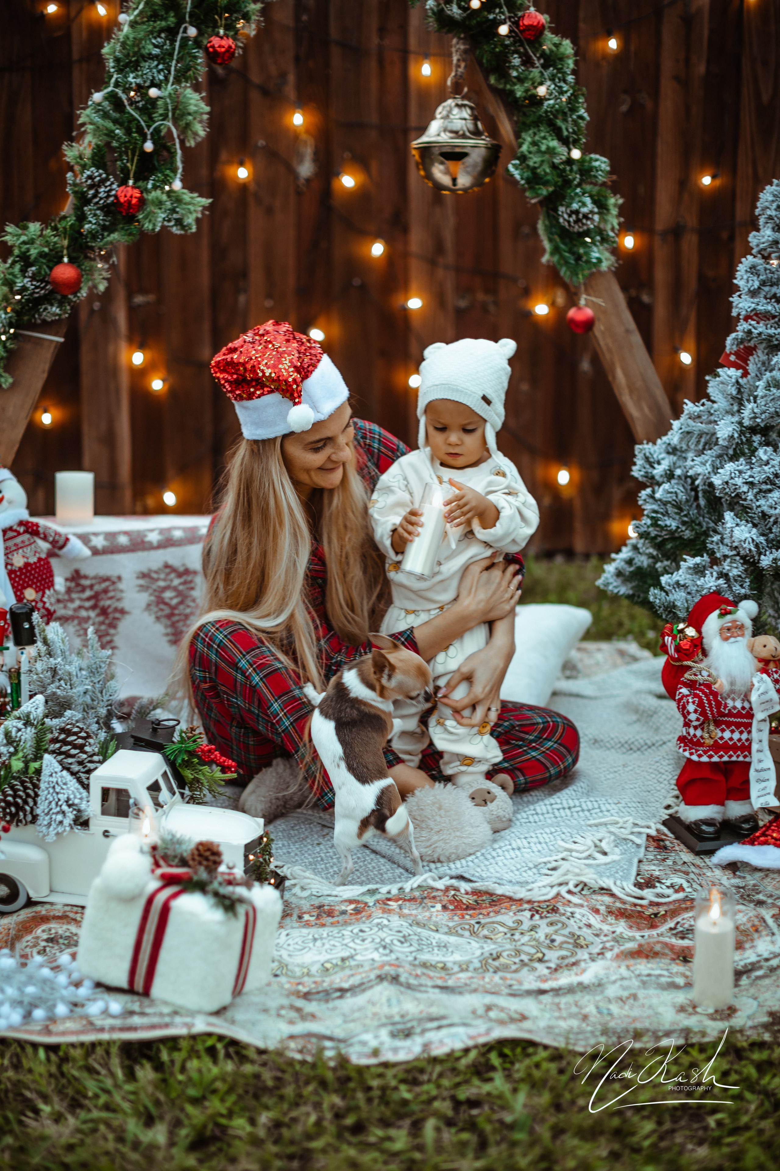 Christmas photoshoot. Photographer in Miami, Family photographer, Event, Wedding