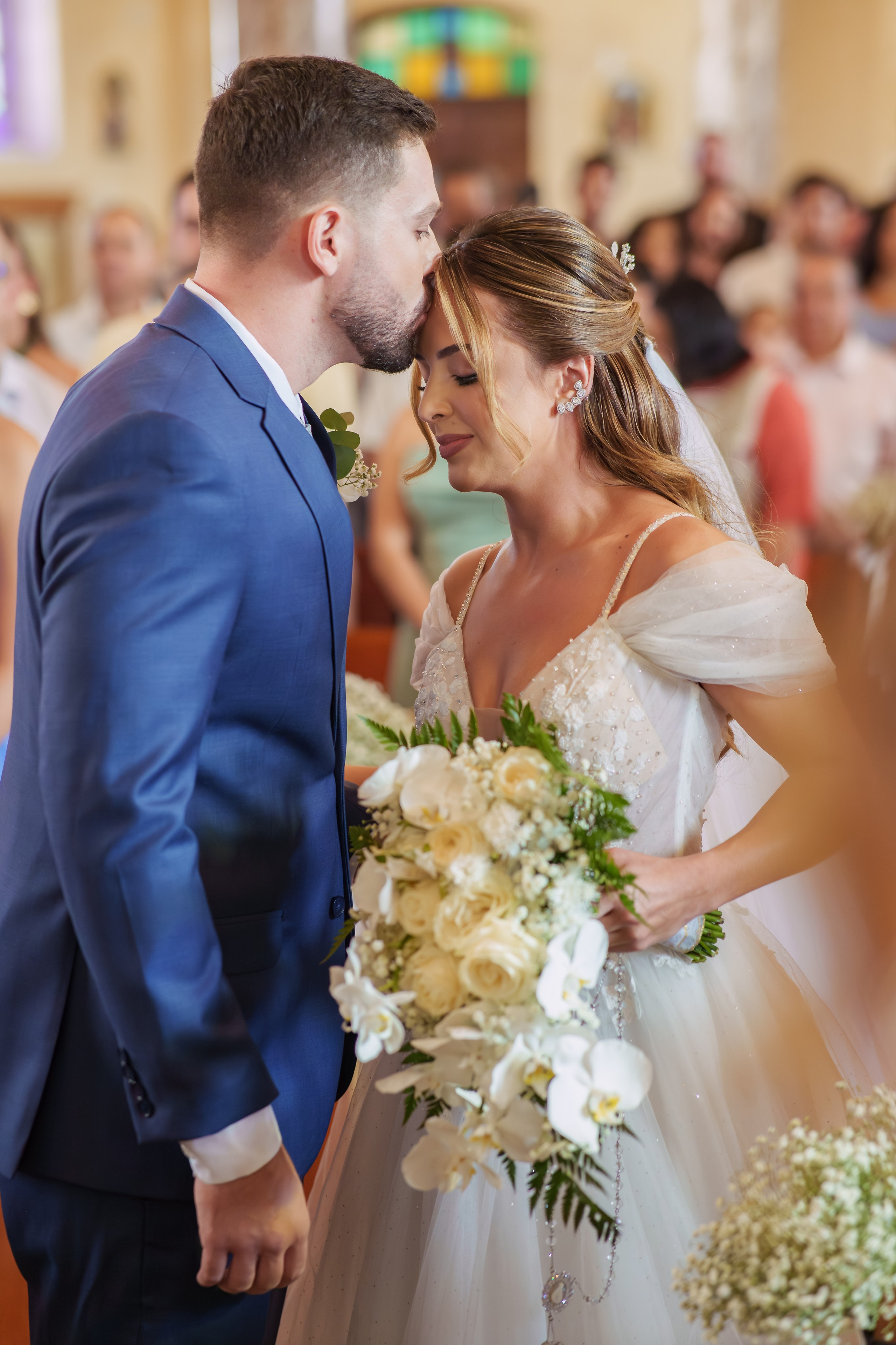 História de Aline & Gabriel. O Casal Dos Noivos