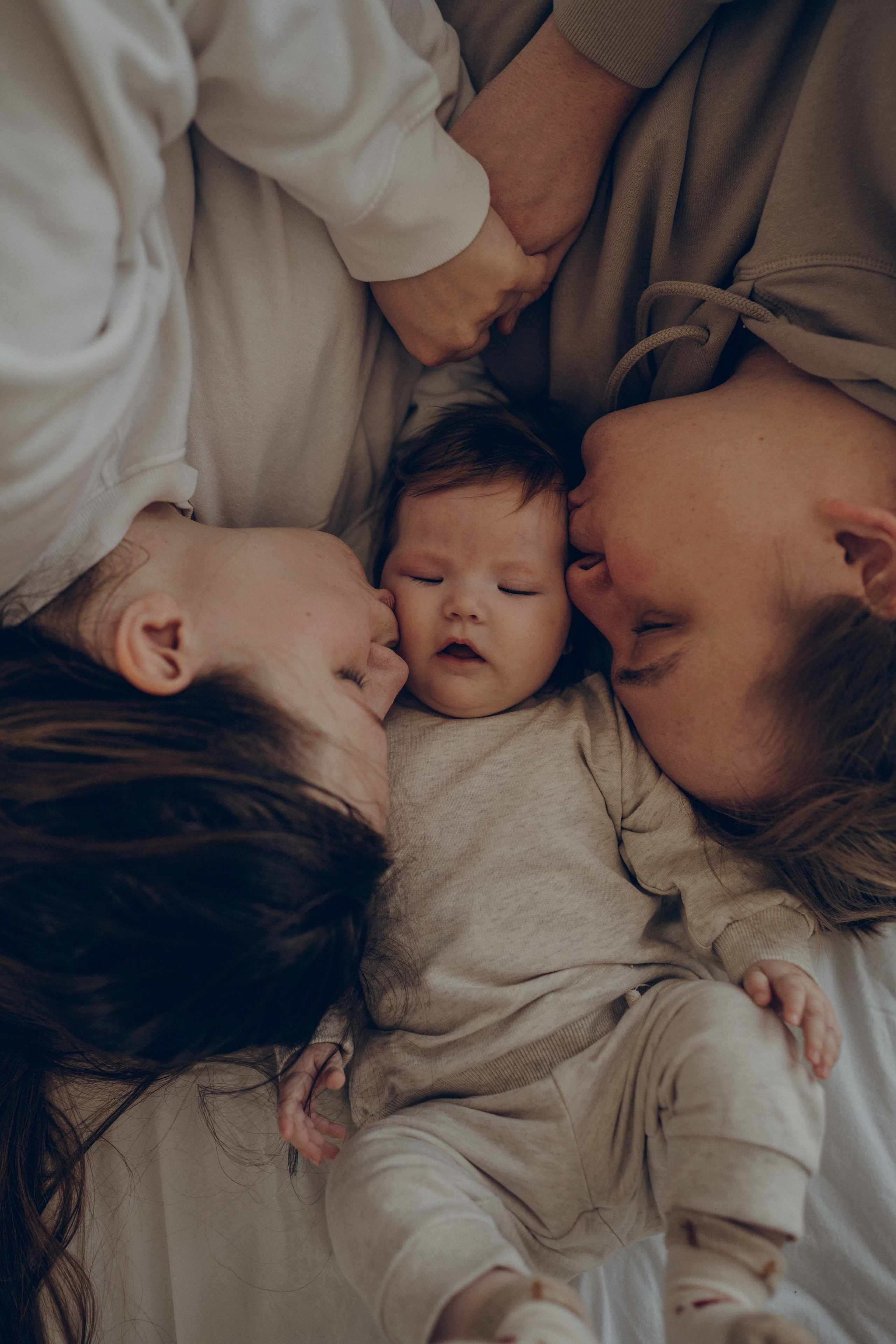 Семейная с младенцем. Фотограф Москва Ларина Юлия