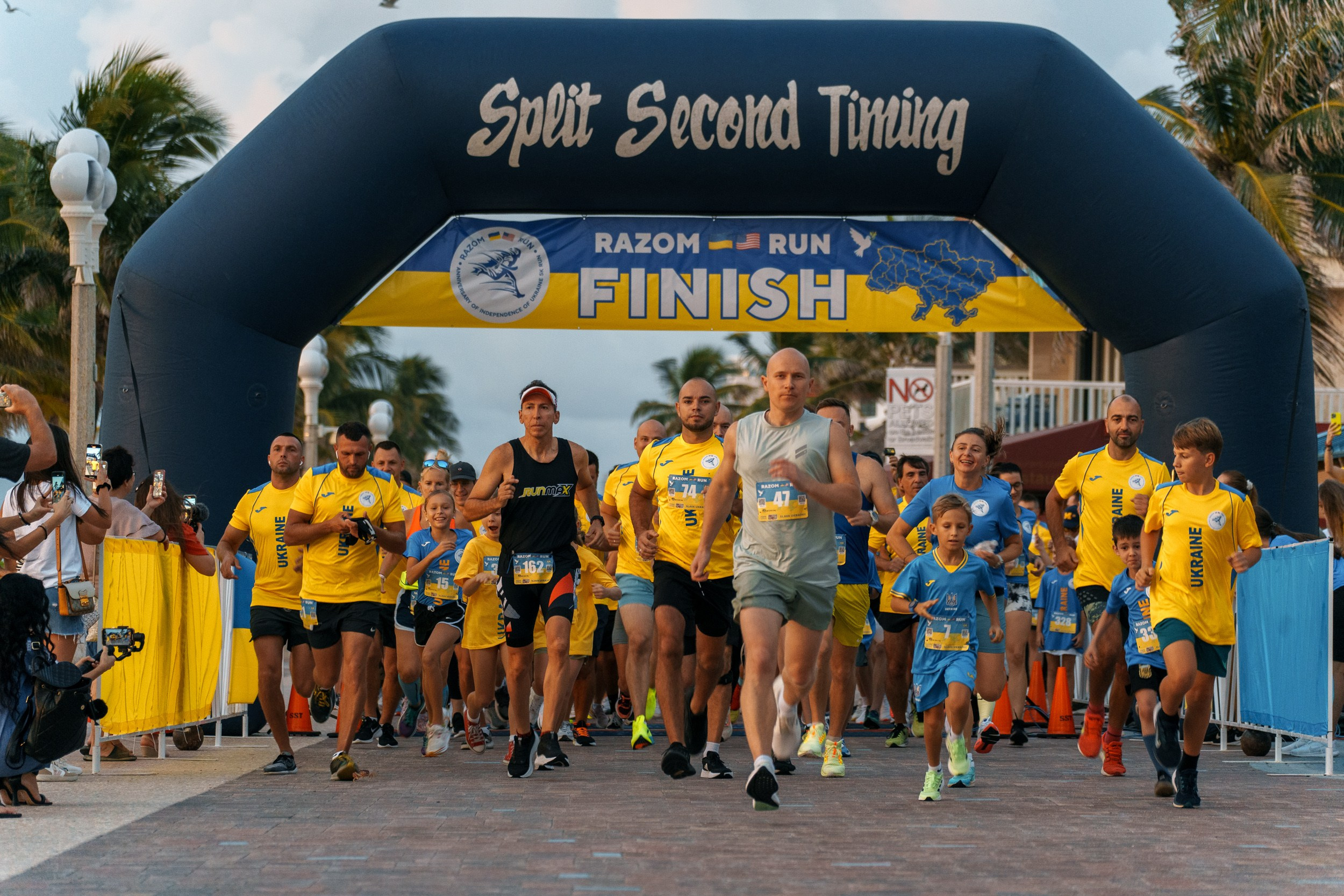 RAZOM RUN. ФОТОГРАФ ФЛОРИДА МАЙАМИ