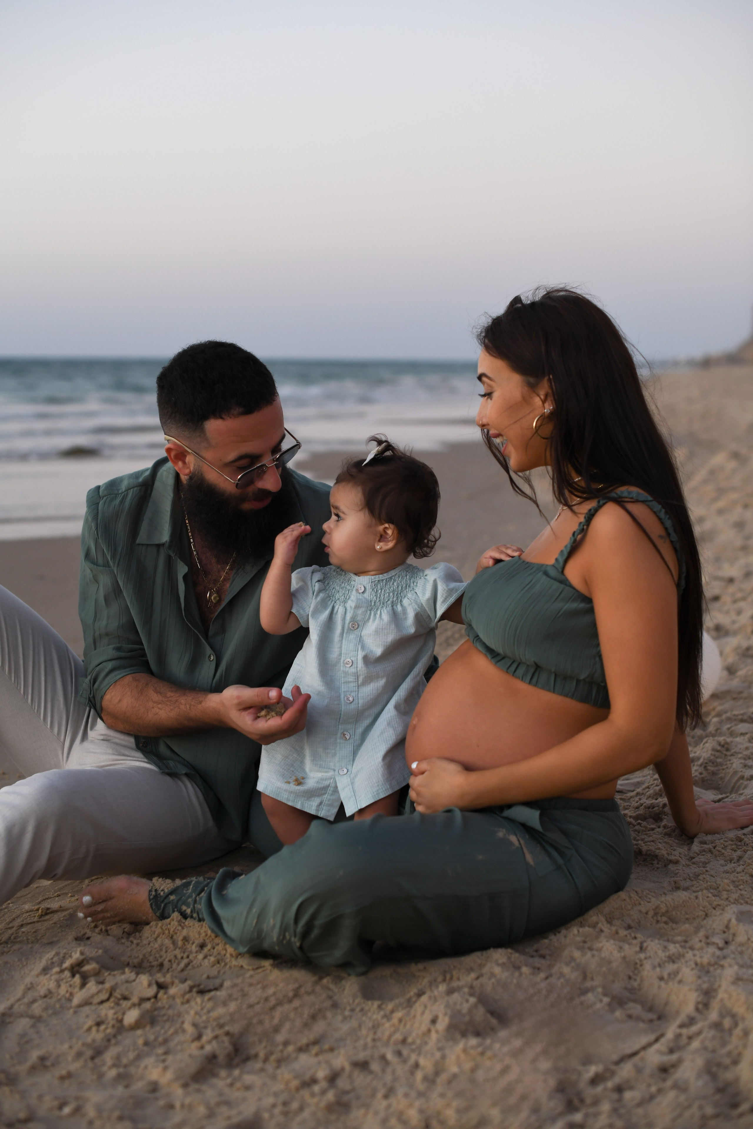 Nofar's family. צלמת ולדה