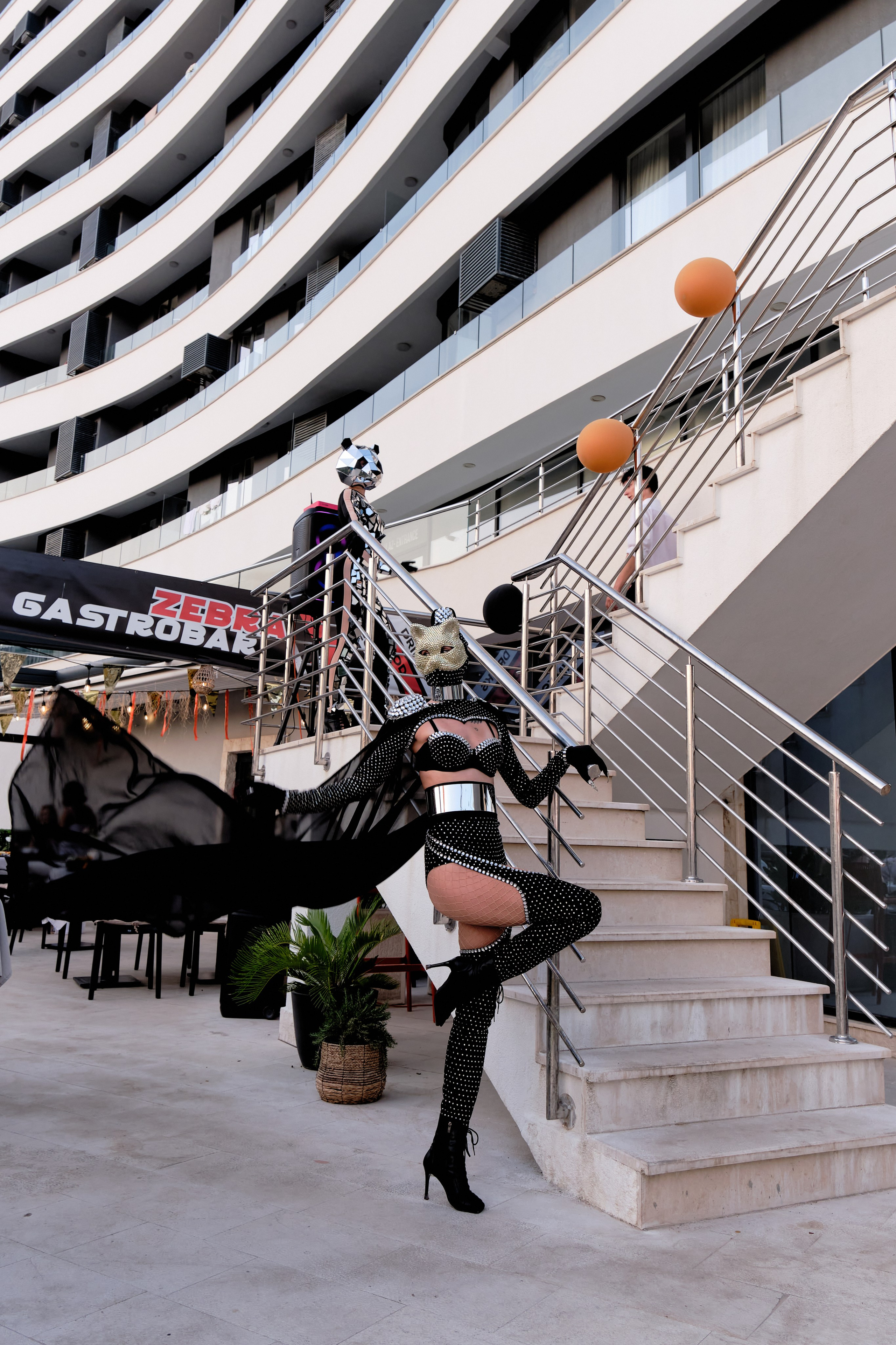Photo report from the Zebra Restaurant’s birthday celebration. Becici, Montenegro. Photographer, photo artist Alena Novgorodtseva