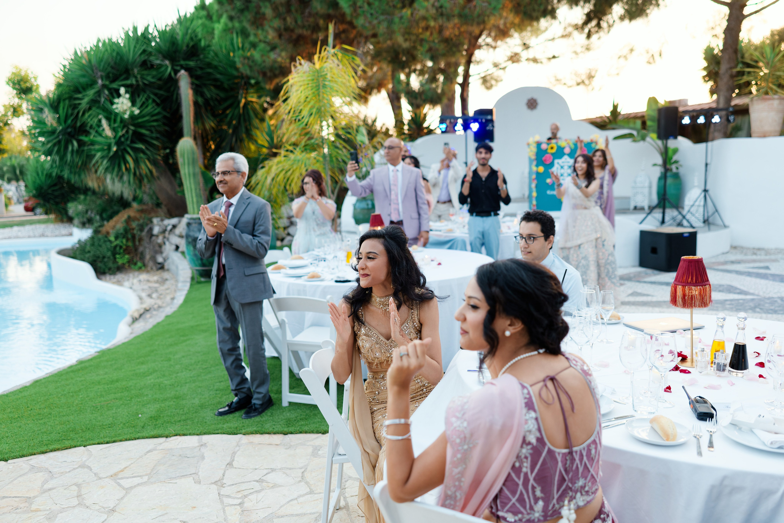 Indian wedding at Gran Villa Rosa, Barcelona