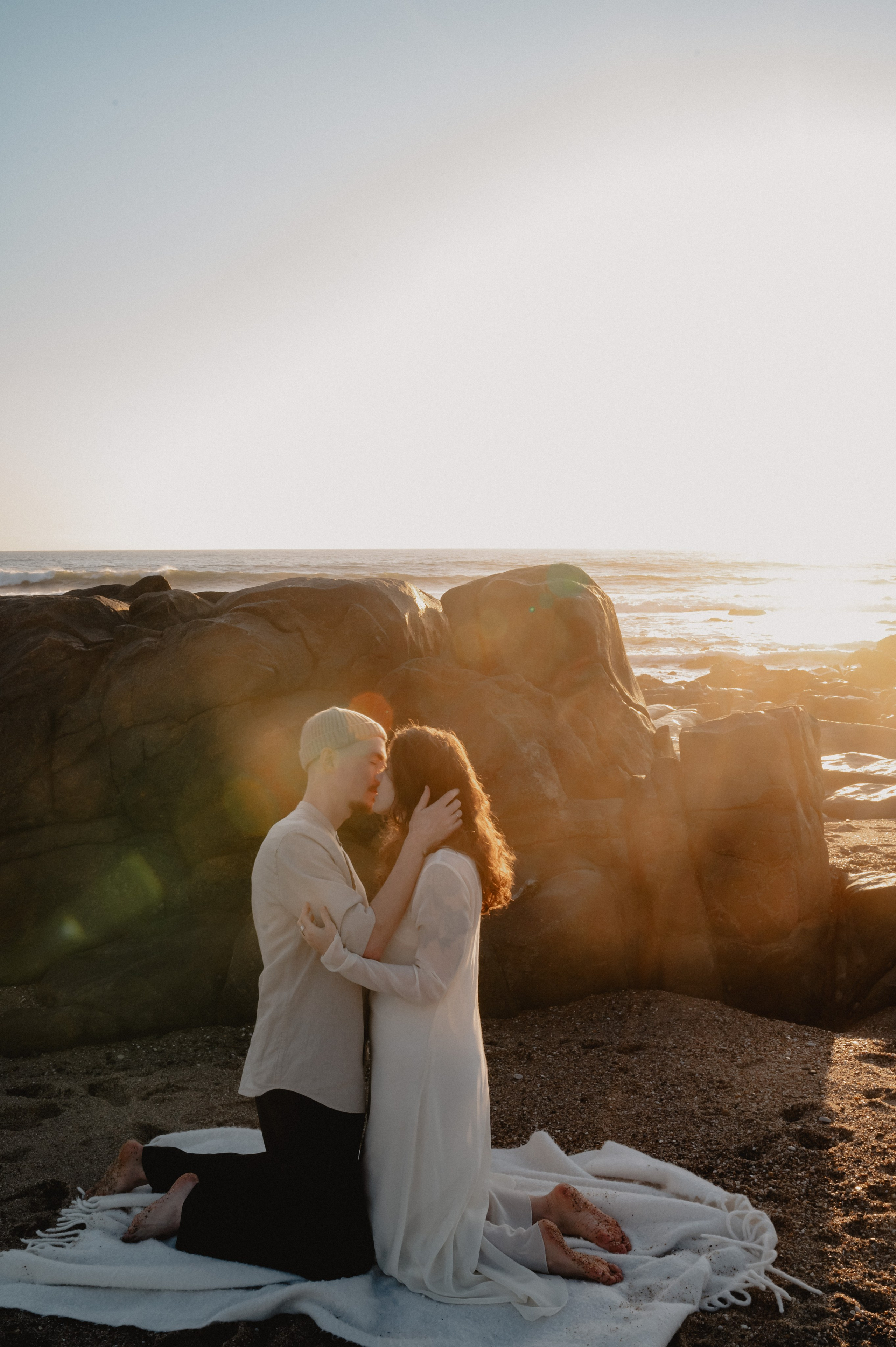 Zuhause im Herzen | Shooting an der Ozeanküste. Fotografin Ansbach - Paare | Hochzeit | After Wedding