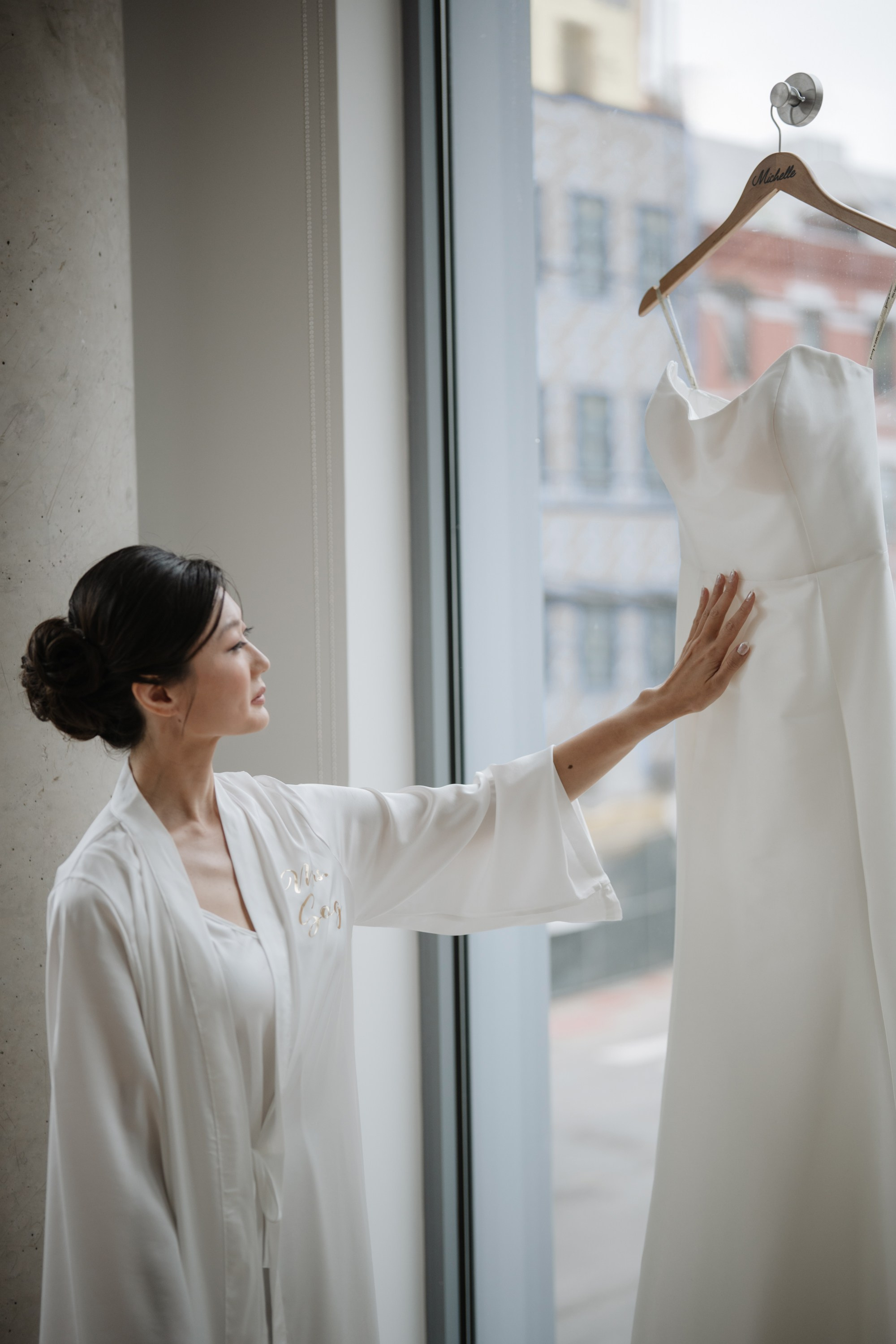Asian-style wedding. Portrait and wedding photographer in New York