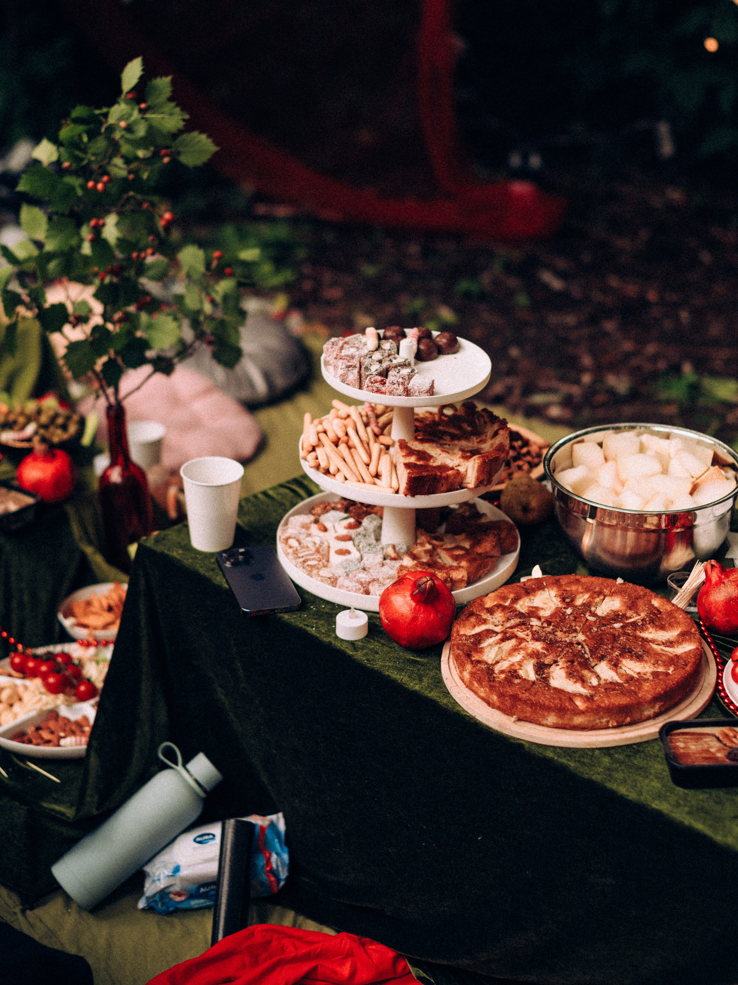 Witches' picnic — fantasy themed event. Moth & Moss Photography