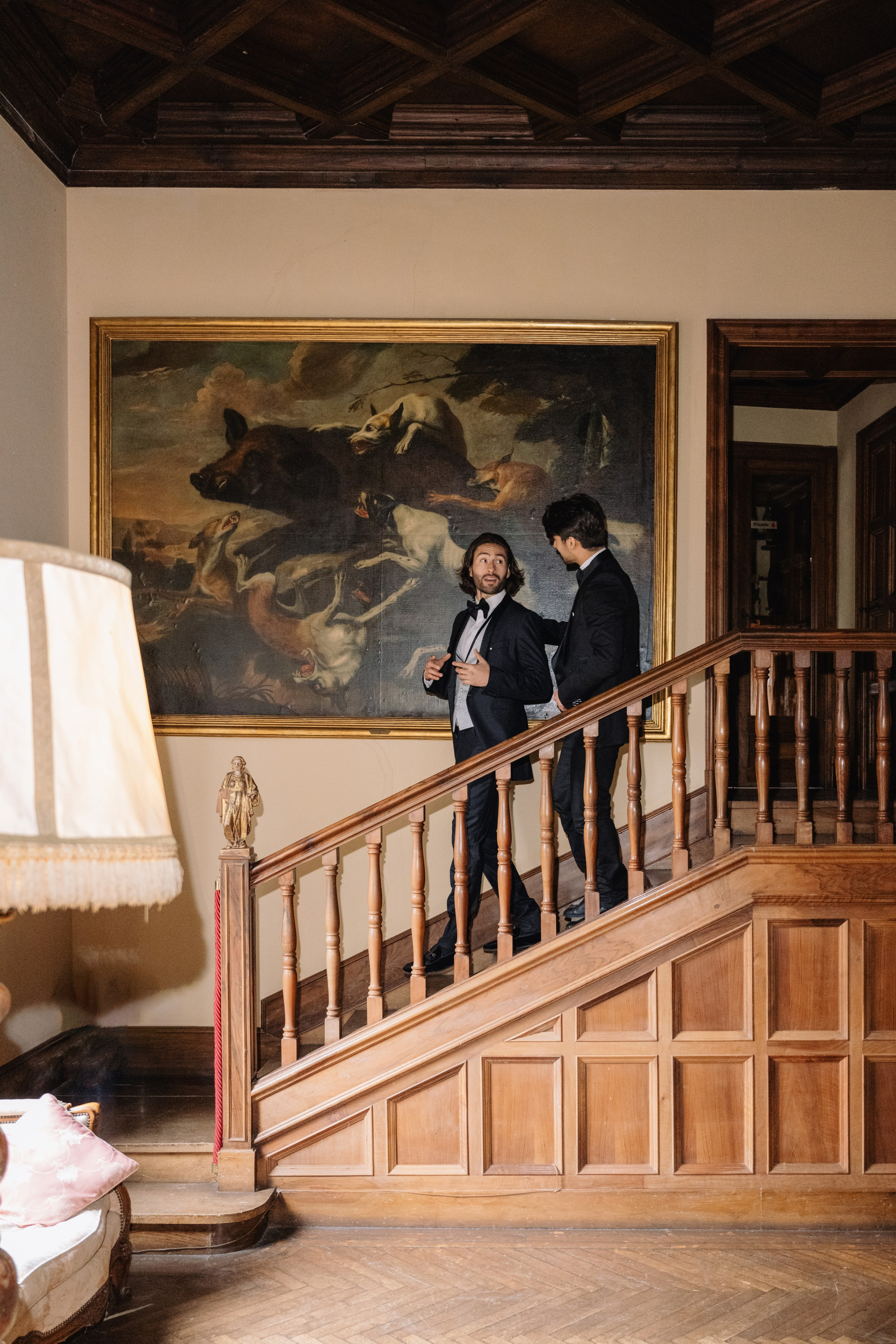 Elegant Barcelona wedding at La Baronia captured on film and digital Romantic destination wedding photography near Barcelona, Spain