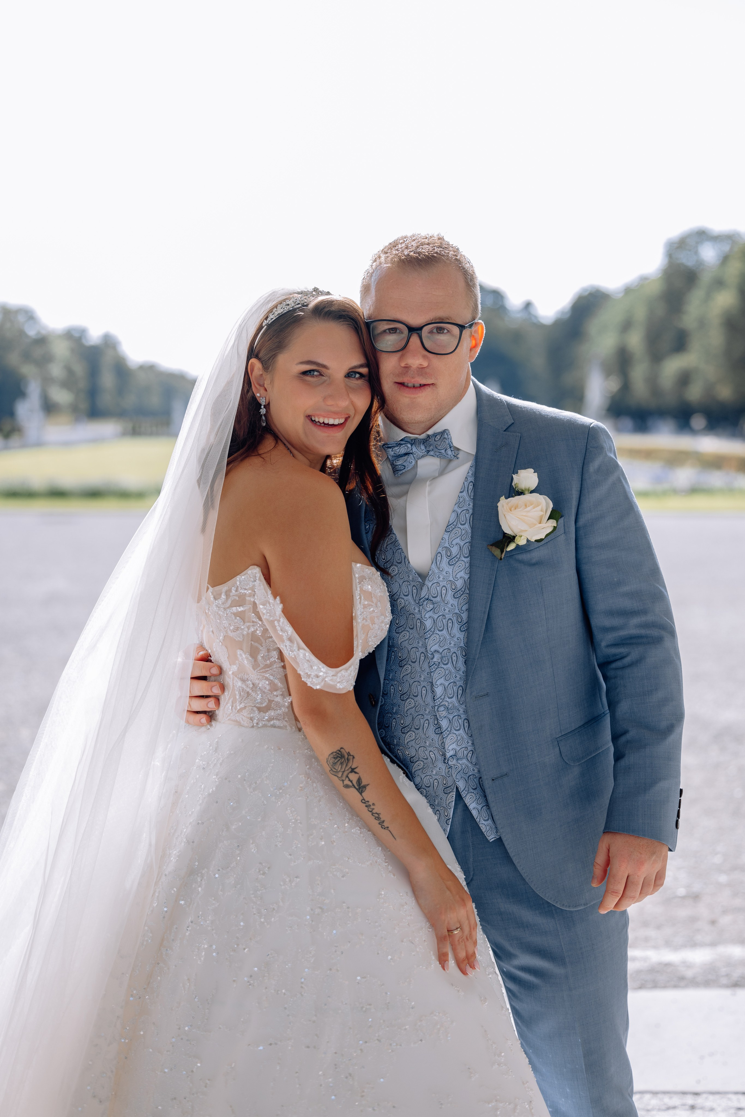Hochzeit im Schlosscafé im Palmenhaus & Schloss Nymphenburg. Hochzeitsfotograf München Taufe Familienfotograf Tanja Mauke