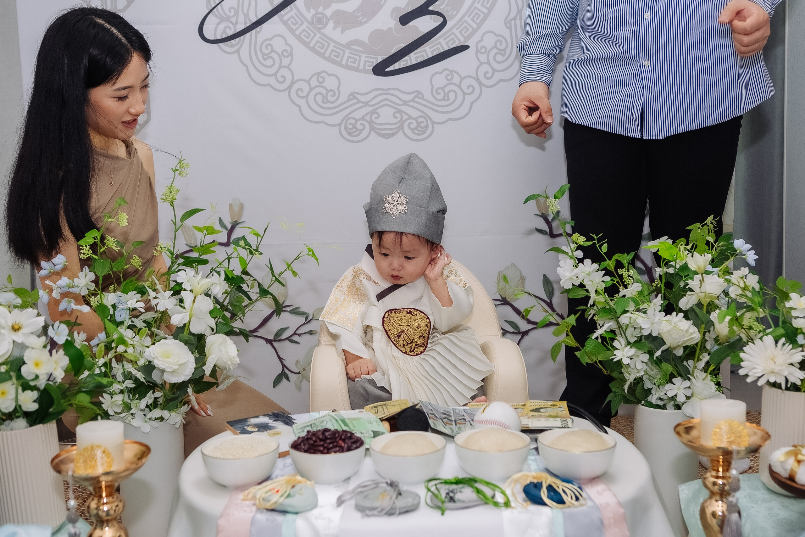 Тео дома и в ресторане. Фотограф беременности, ньюборн и годовасиков в Корее Жанна Хан