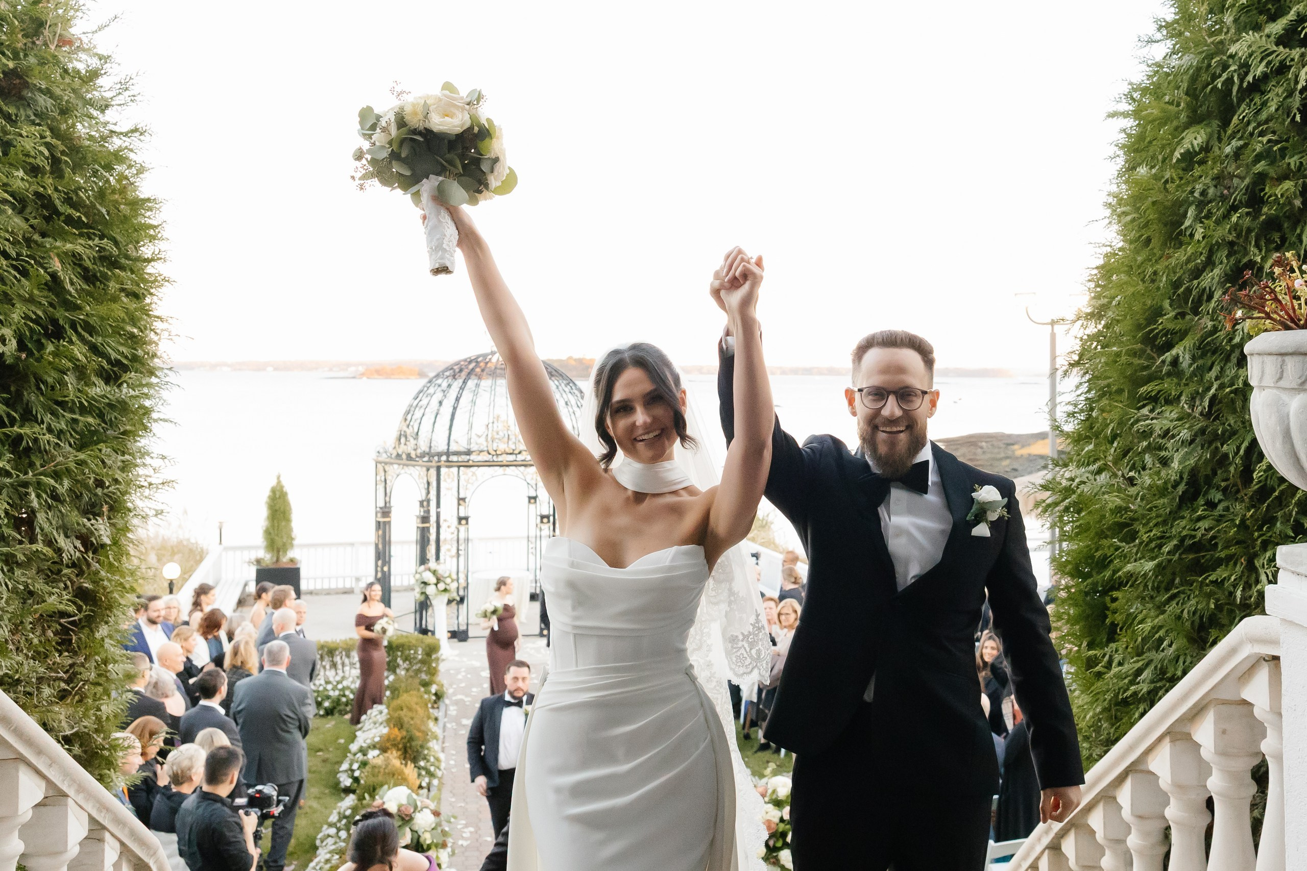 Lauren & Kory, New Rochelle, NY. Wedding Photo & Video