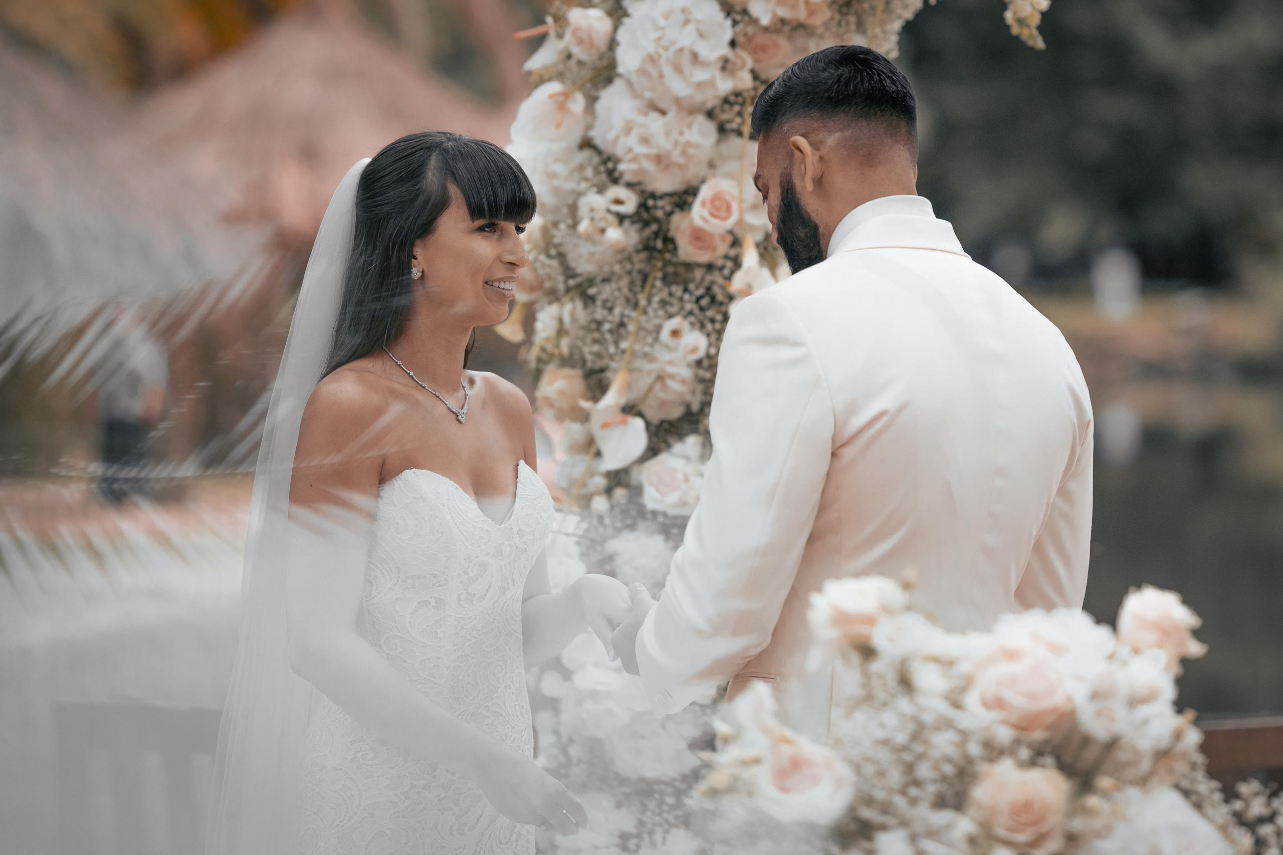 Katie and Suraj. Hfm photo+art
