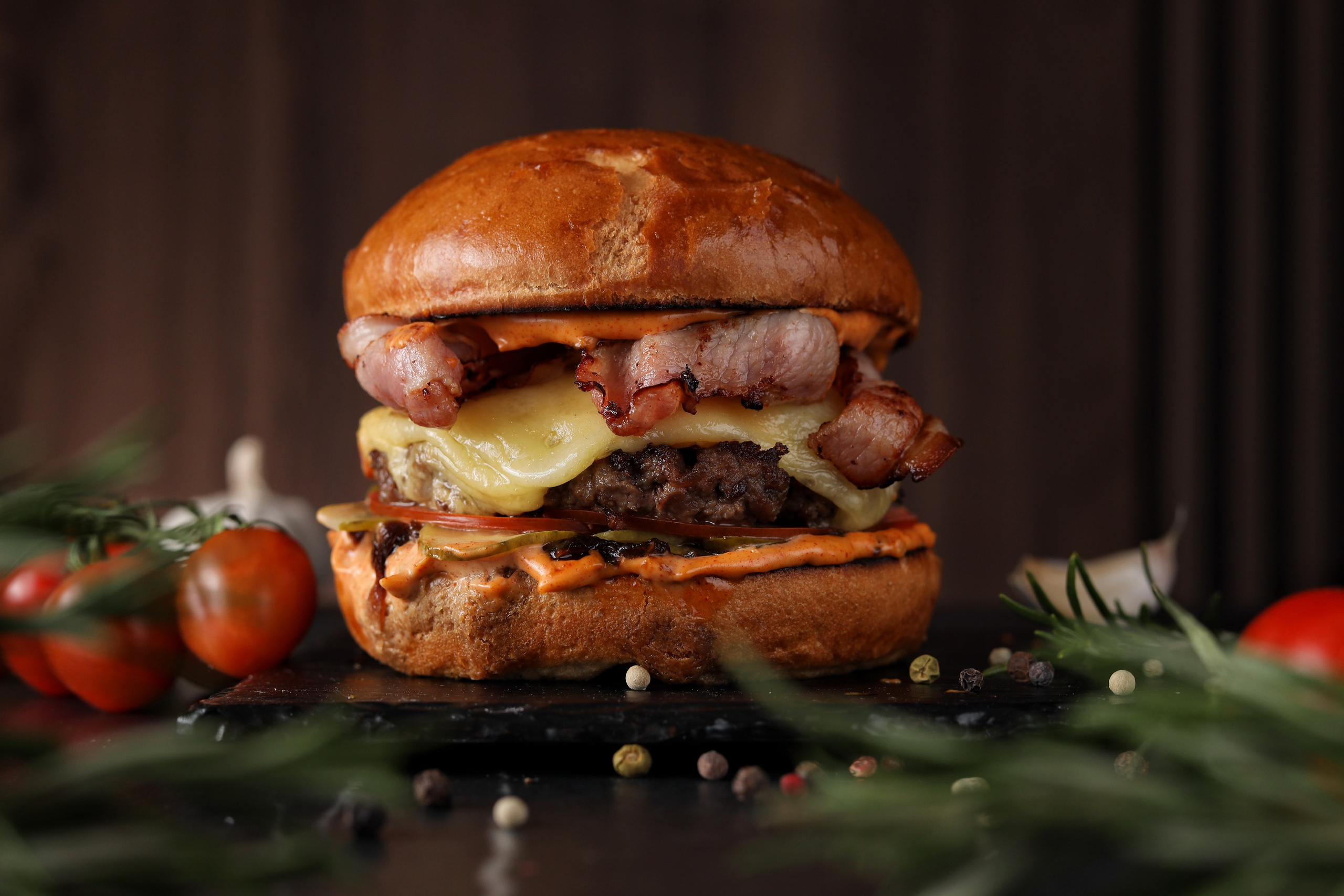 Burger menu. Captured by Hallovud