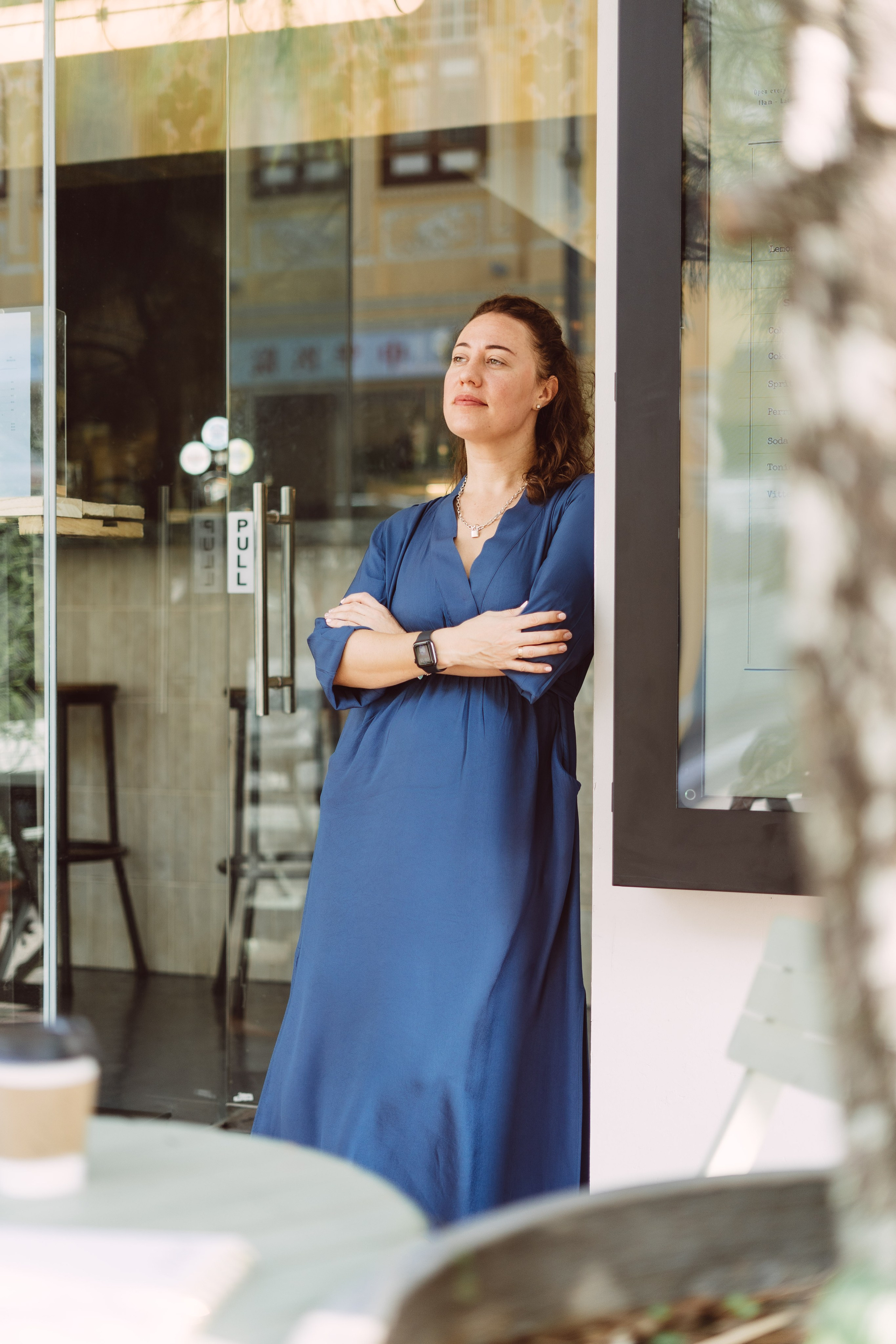 Portrait. Dasha in Singapore