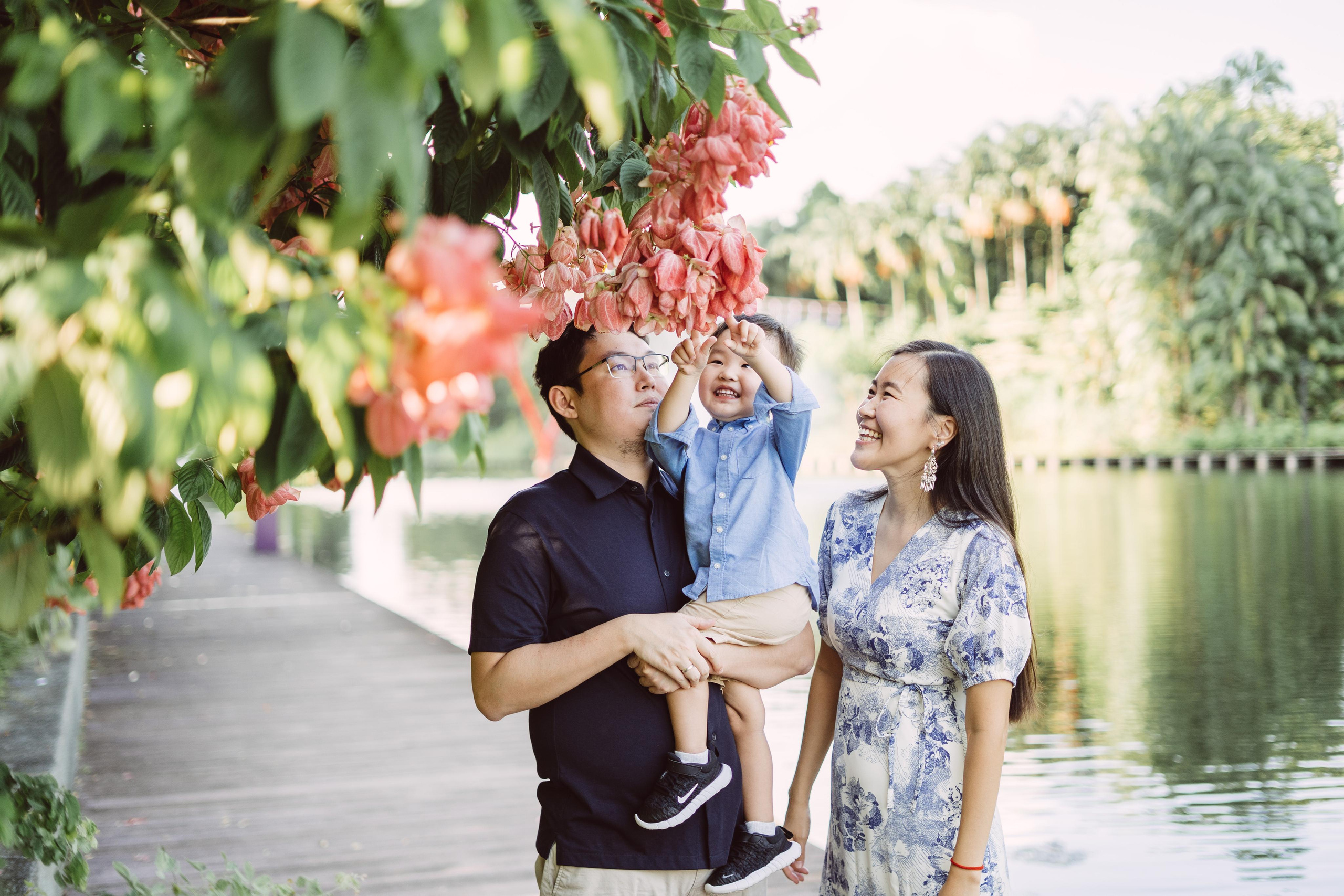 Family. Dasha in Singapore