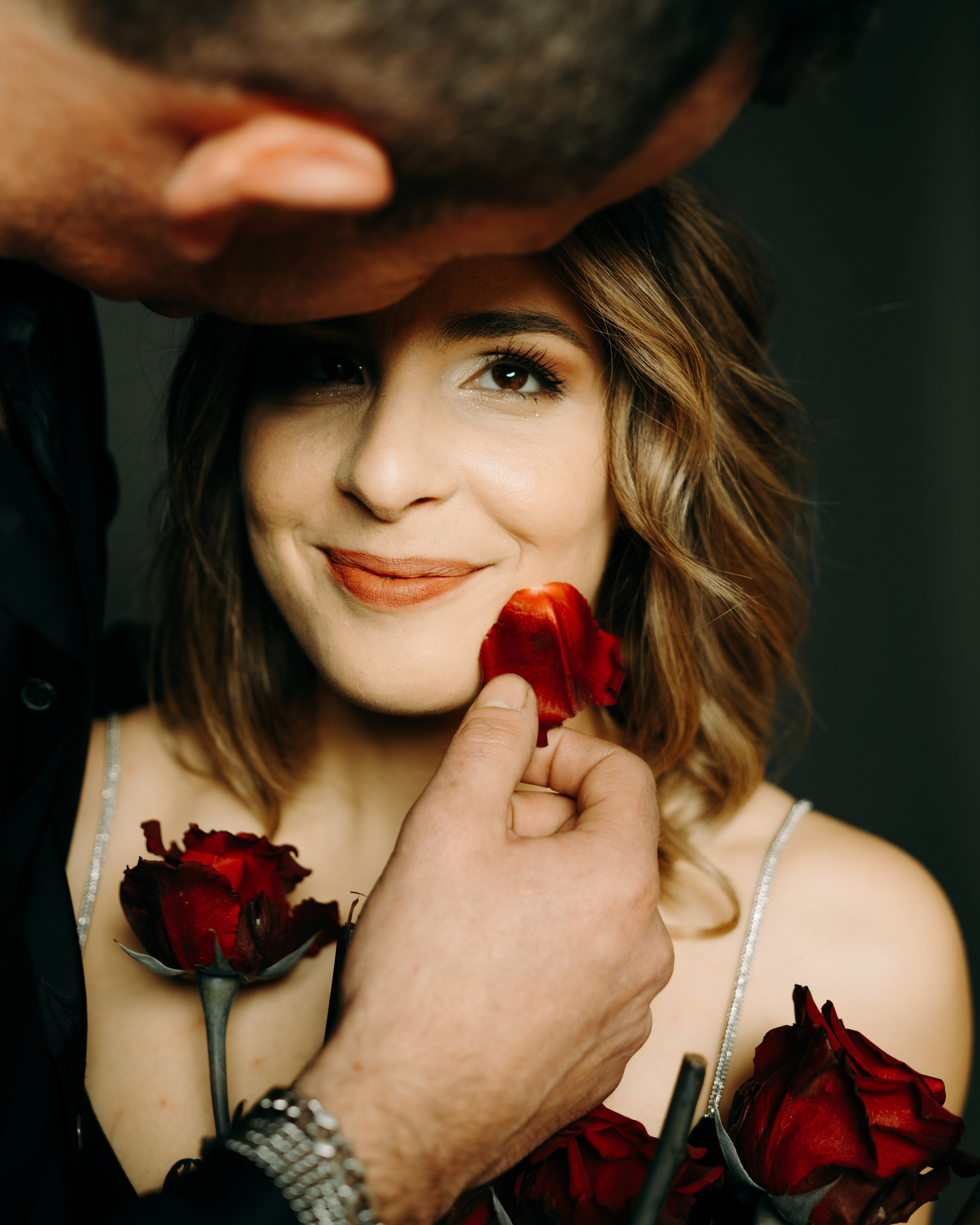 ANA and NELSON. Studio. Anastasiia Antoniuk portrait, family and couple photographer, Portugal