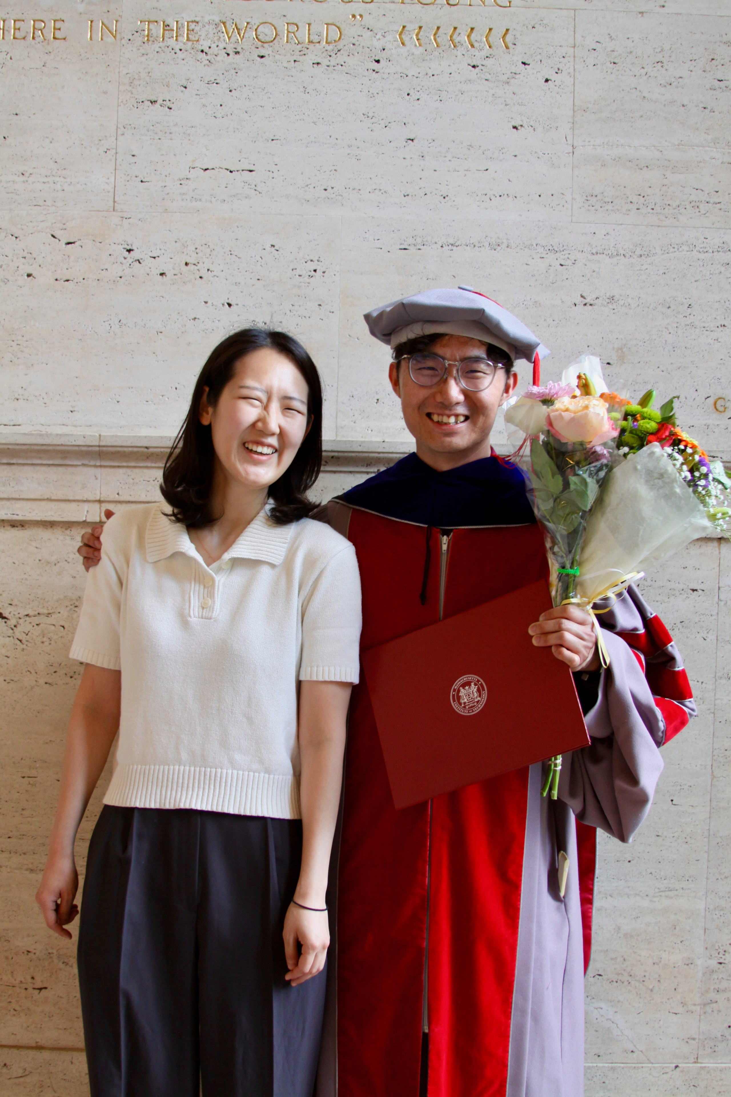 PhD graduation with Elton. Kelly Sang, graduation and portrait photographer in Boston