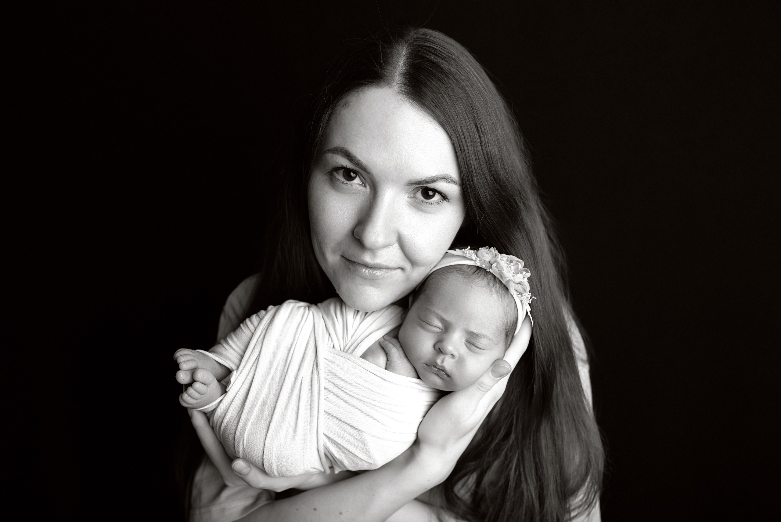 Eseniya 24 days. In-home newborn photography Raleigh & area Katya Kulikova
