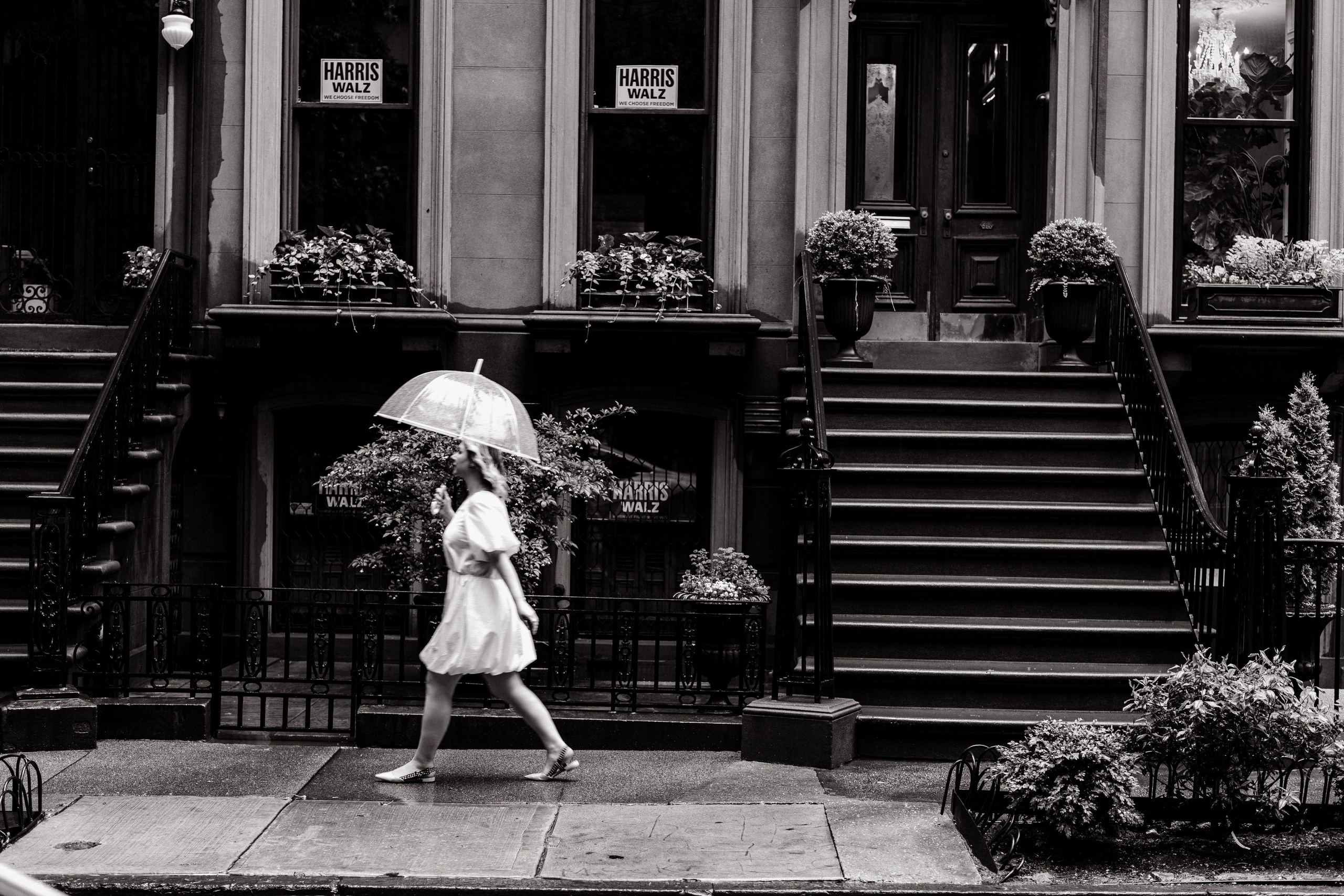 Rainy mood in New York. M Atelier | Art Portraits