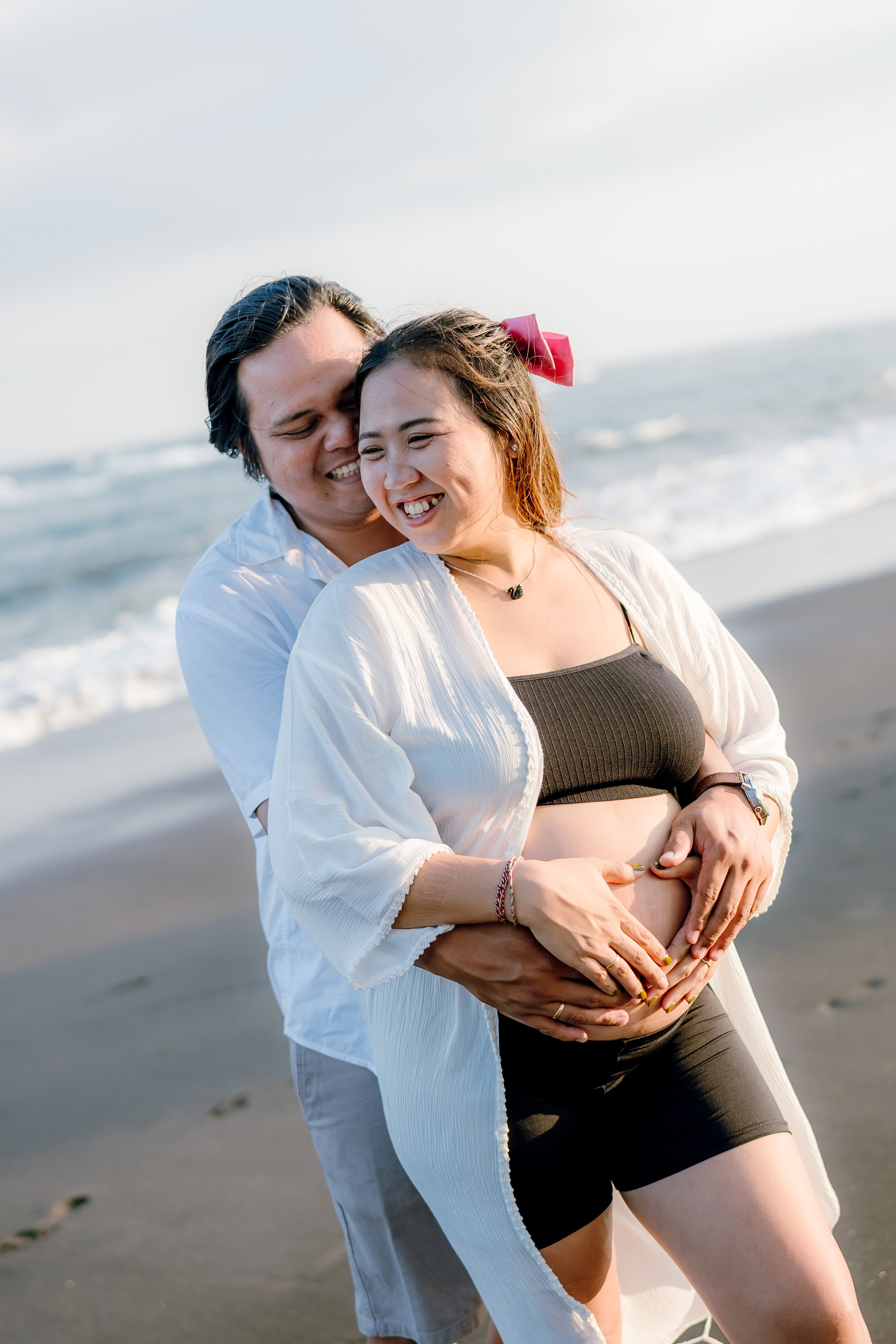 Maternity Photoshoot in Bali. Female Photographer in Bali