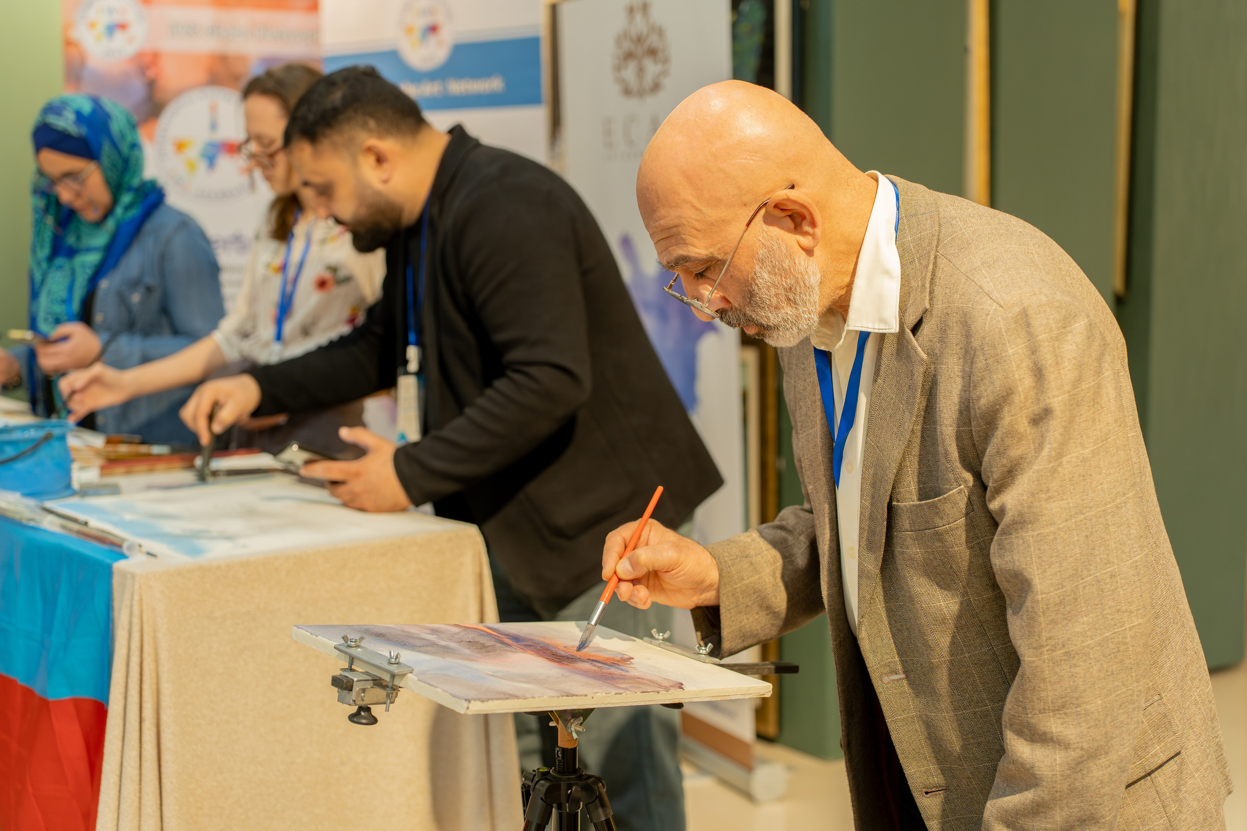 Akvarel Festivalı. Fotoqraf Vəli Məmmədov