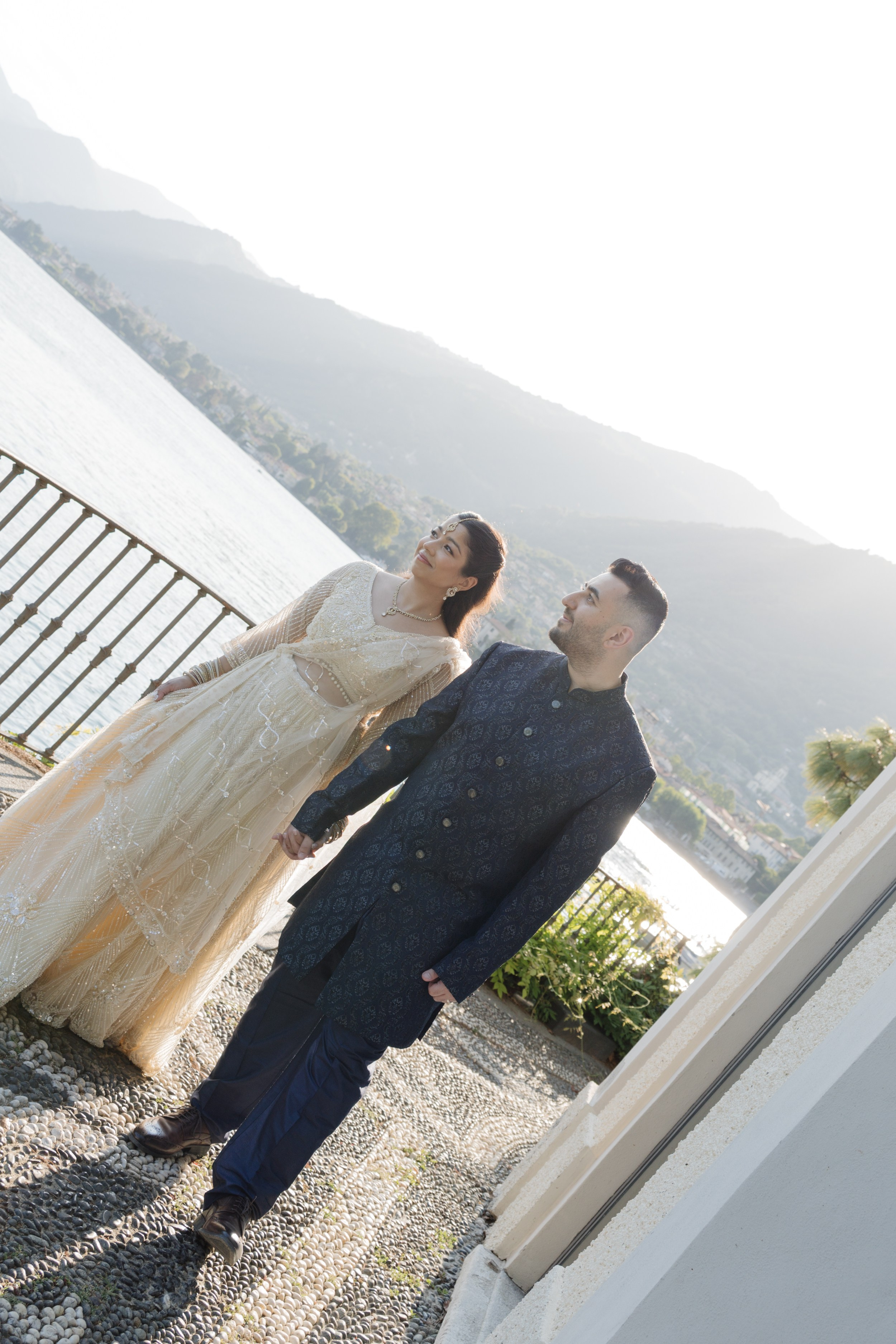 Pre-wedding Photoshoot in Lake Como. Lake Como Proposal Photographer | Surprise Proposals & Engagements