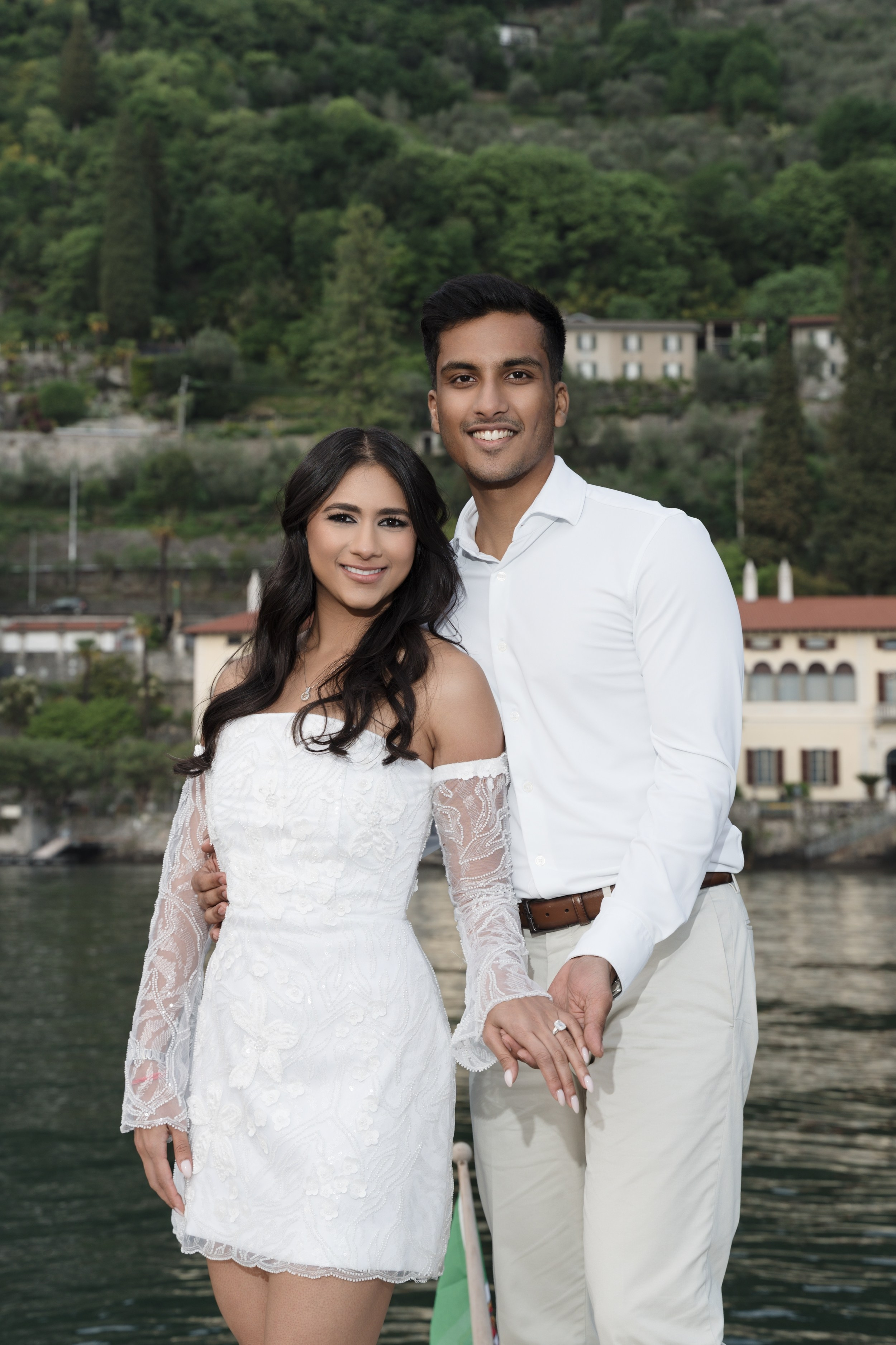 Villa Monastero Secret Proposal. Proposal Photographer in Lake Como