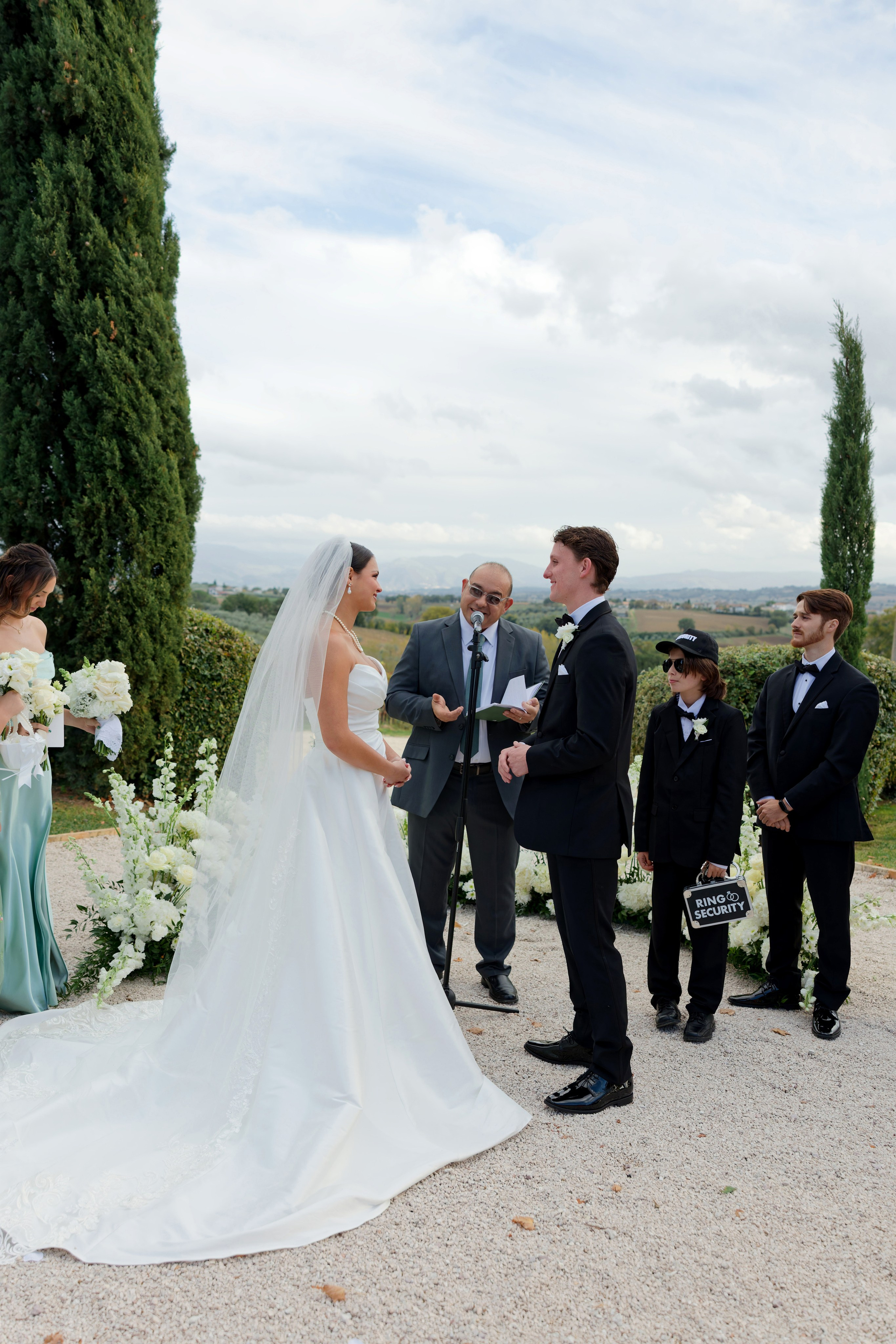 Wedding at Fonte Sala, Umbria
