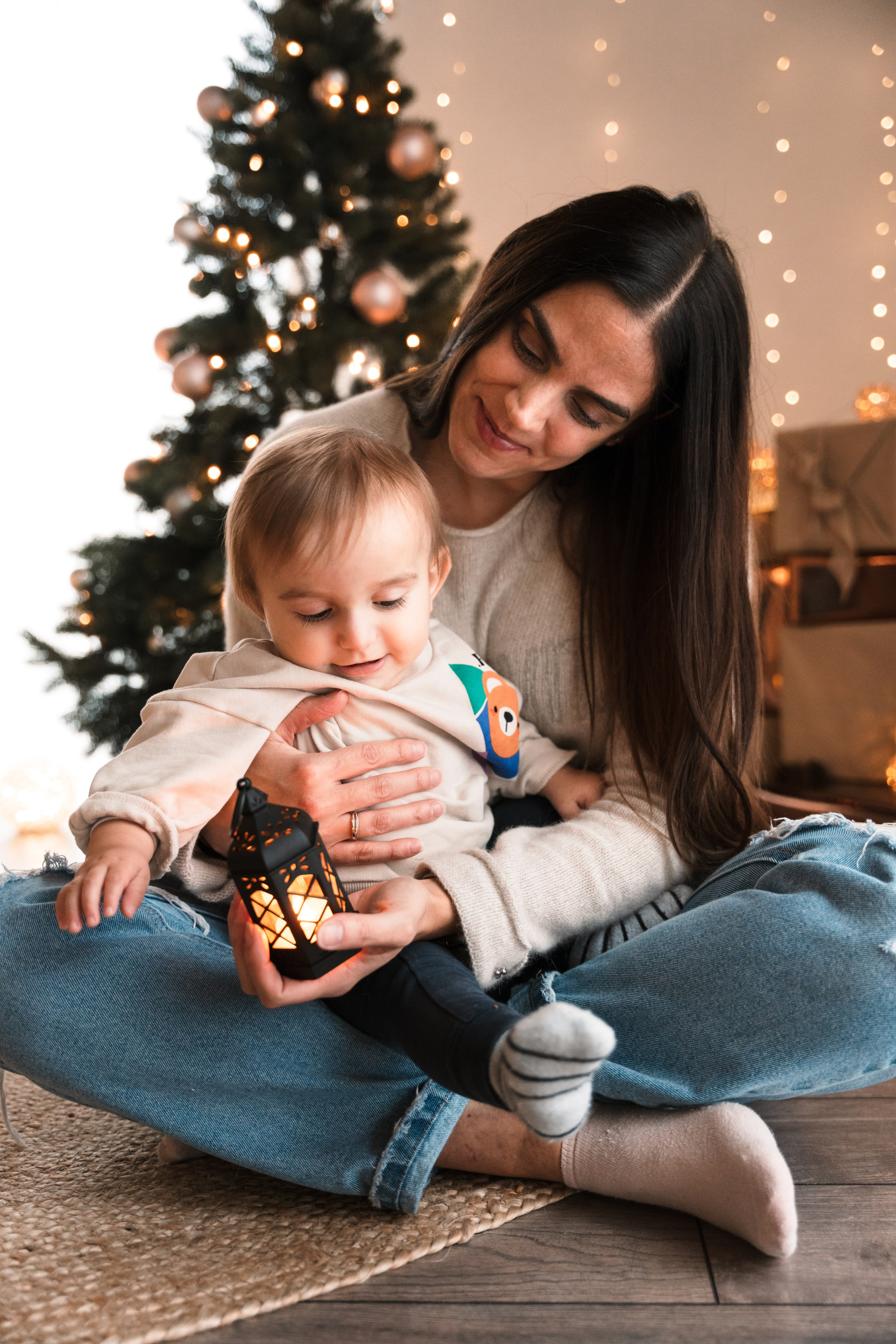 Christmas Studio Photoshoot. Elena Seewald