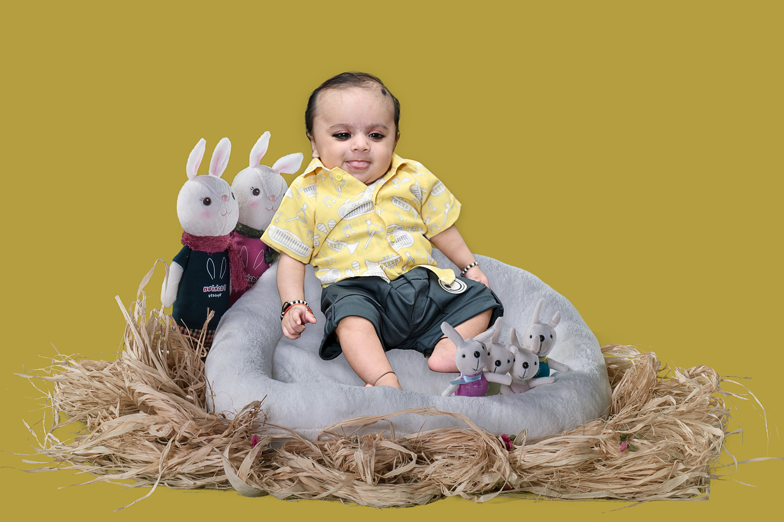 6 MONTH BABY SHOOT. “Ajay Digital Photo Studio — Capturing Timeless Wedding Moments”