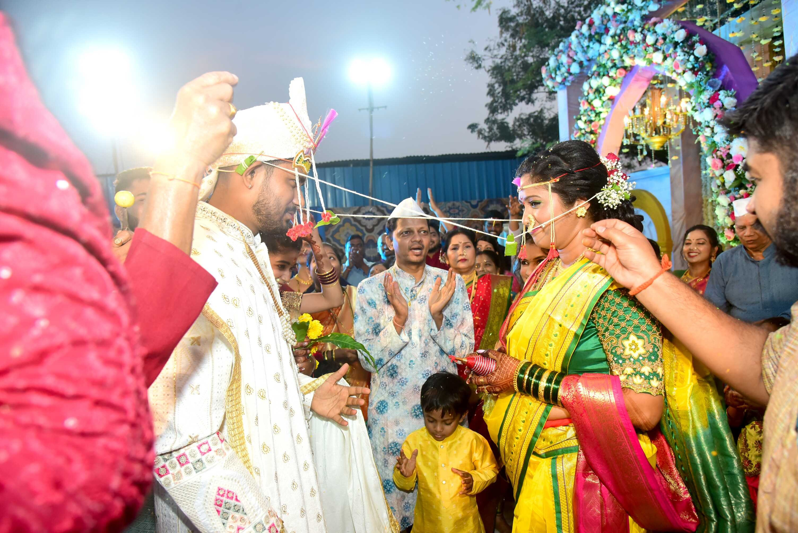 Divya weds Siddhesh. “Ajay Digital Photo Studio — Capturing Timeless Wedding Moments”