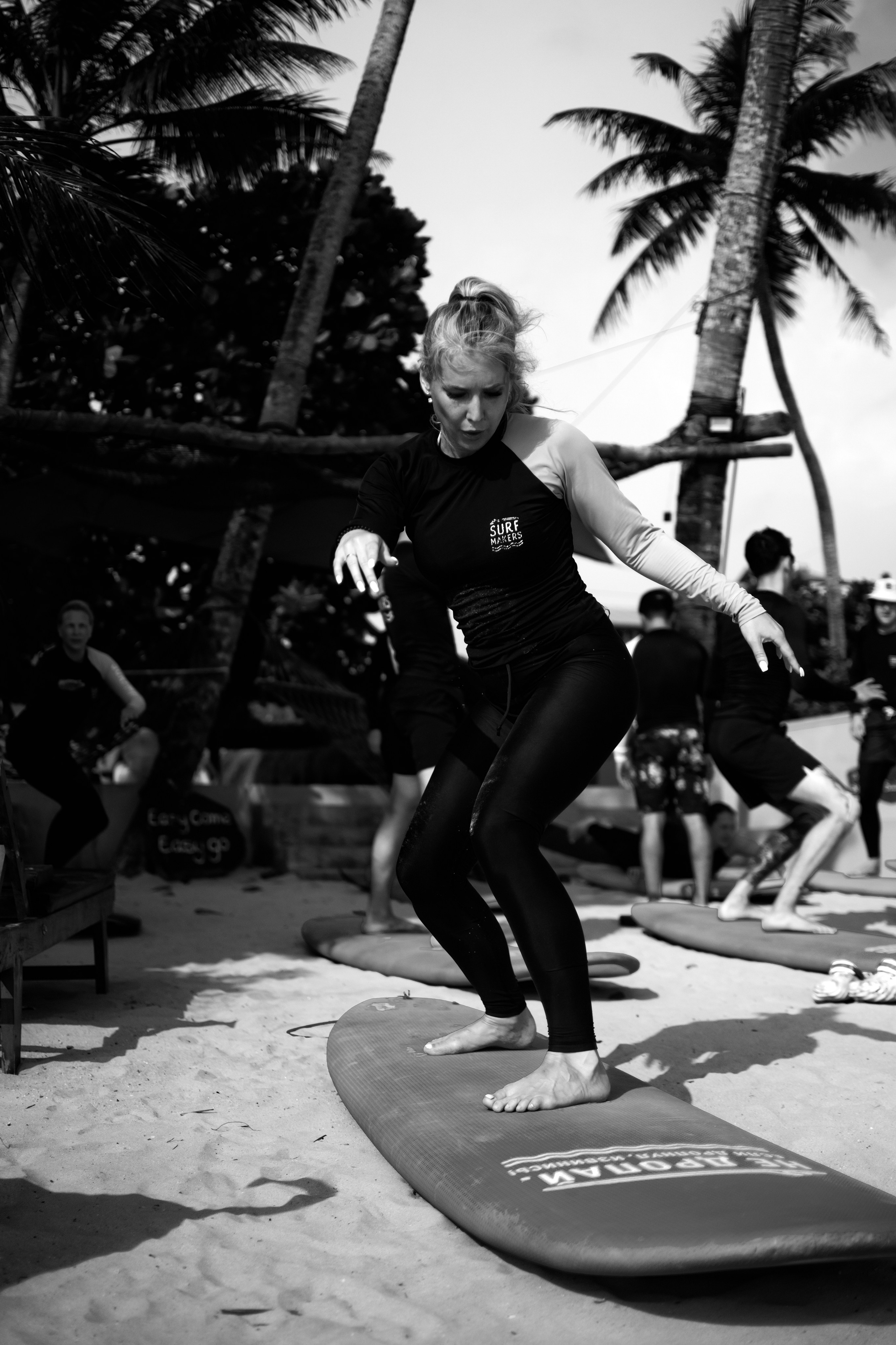 Surfcamp Black&White