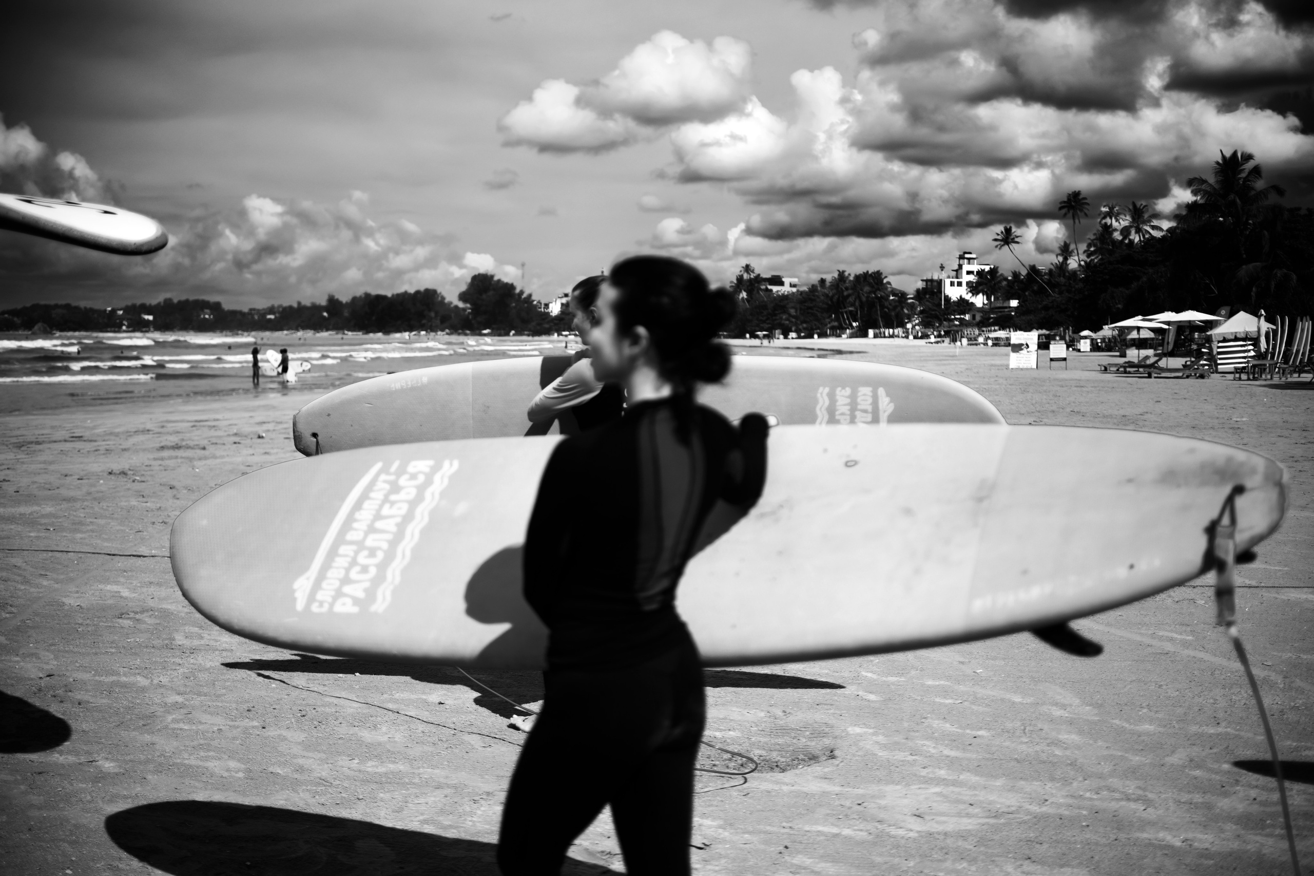 Surfcamp Black&White. Photographer Sri Lanka