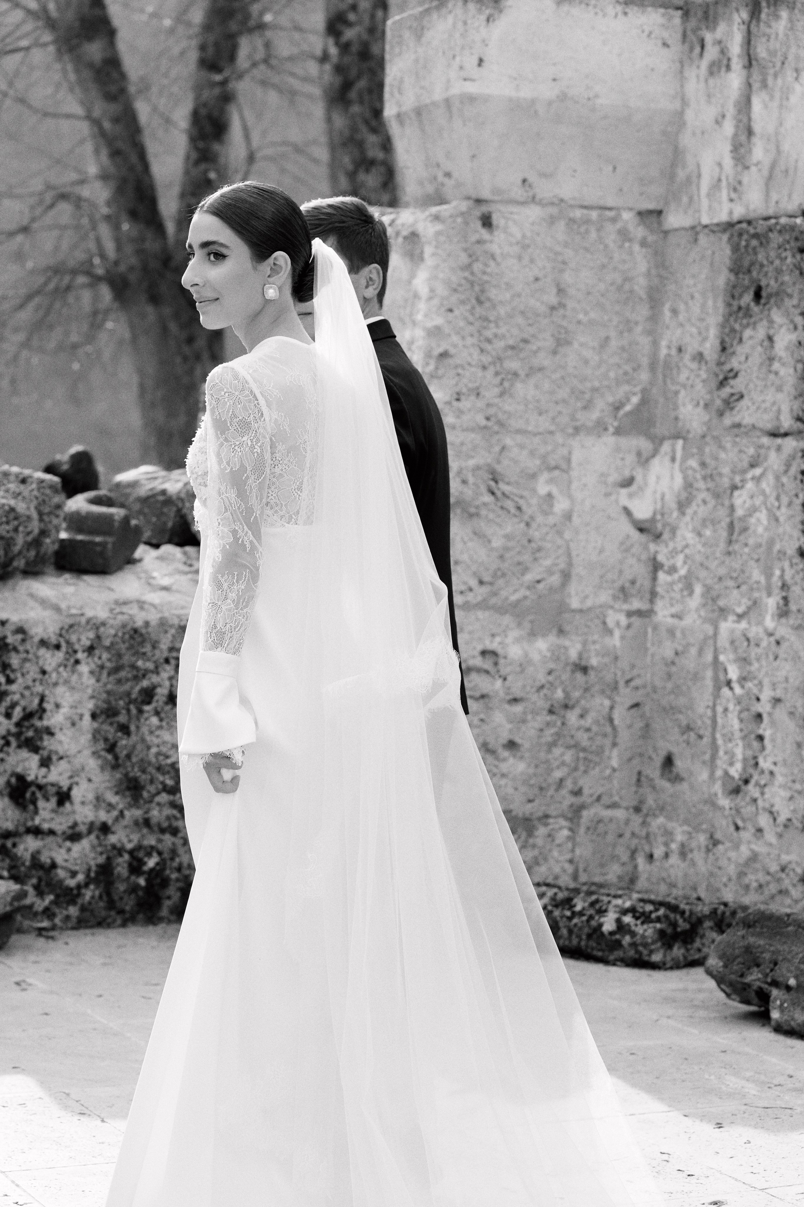 Destination wedding in Europe captured in natural light